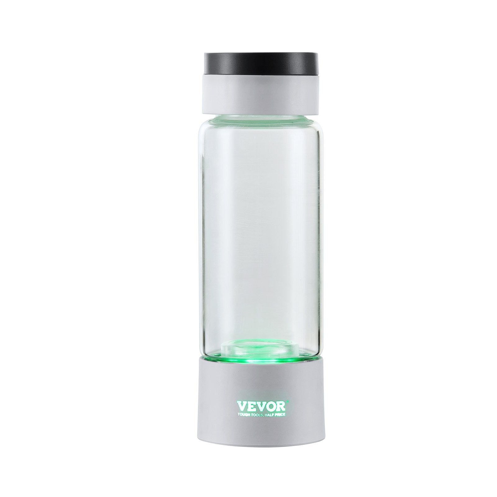 VEVOR Hydrogen Water Bottle Generator, 380 ml / 13.4 oz Capacity Portable Hydrogen Water Maker, SPE Technology Hydrogen Rich Water Ionizer Machine with Nasal Inhalation Tube and Self-Cleaning 11