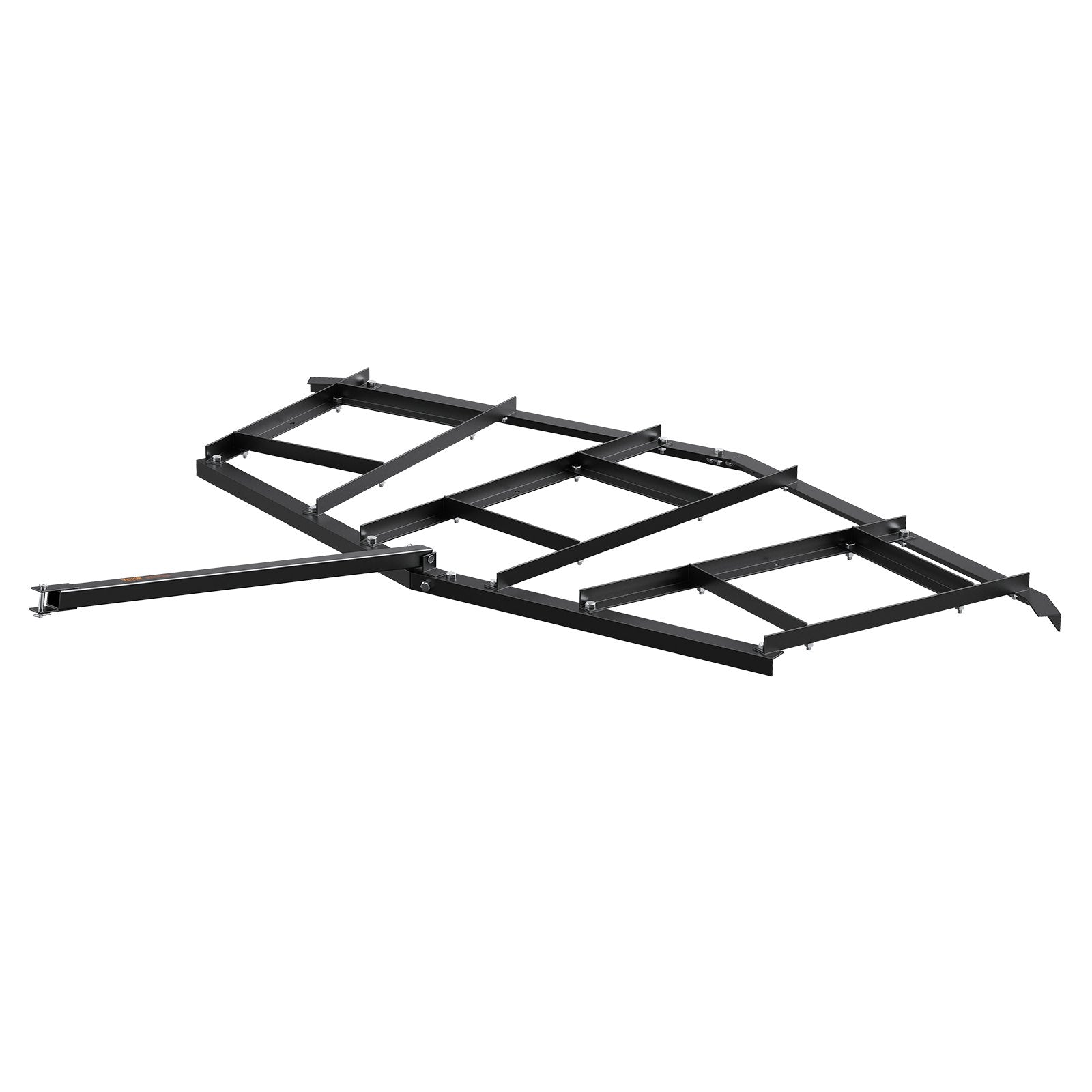 VEVOR Driveway Drag, 84" Width Tow Behind Drag Harrow, Q235 Steel Driveway Grader with Adjustable Bars, Support up to 50 lbs, Driveway Tractor Harrow for ATVs, UTVs, Garden Lawn Tractors 11