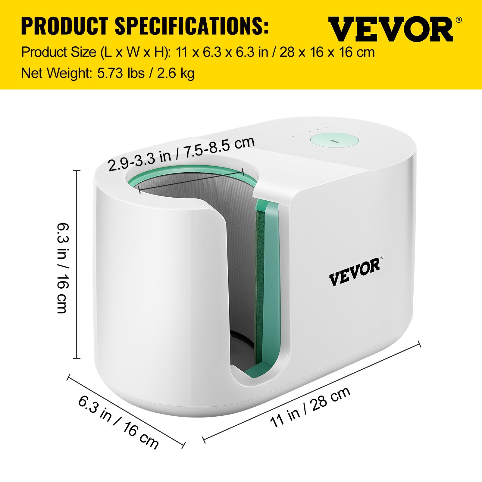 VEVOR Mug Press Machine Automatic Heat Press Sublimation Printing 11-15oz Cup 7