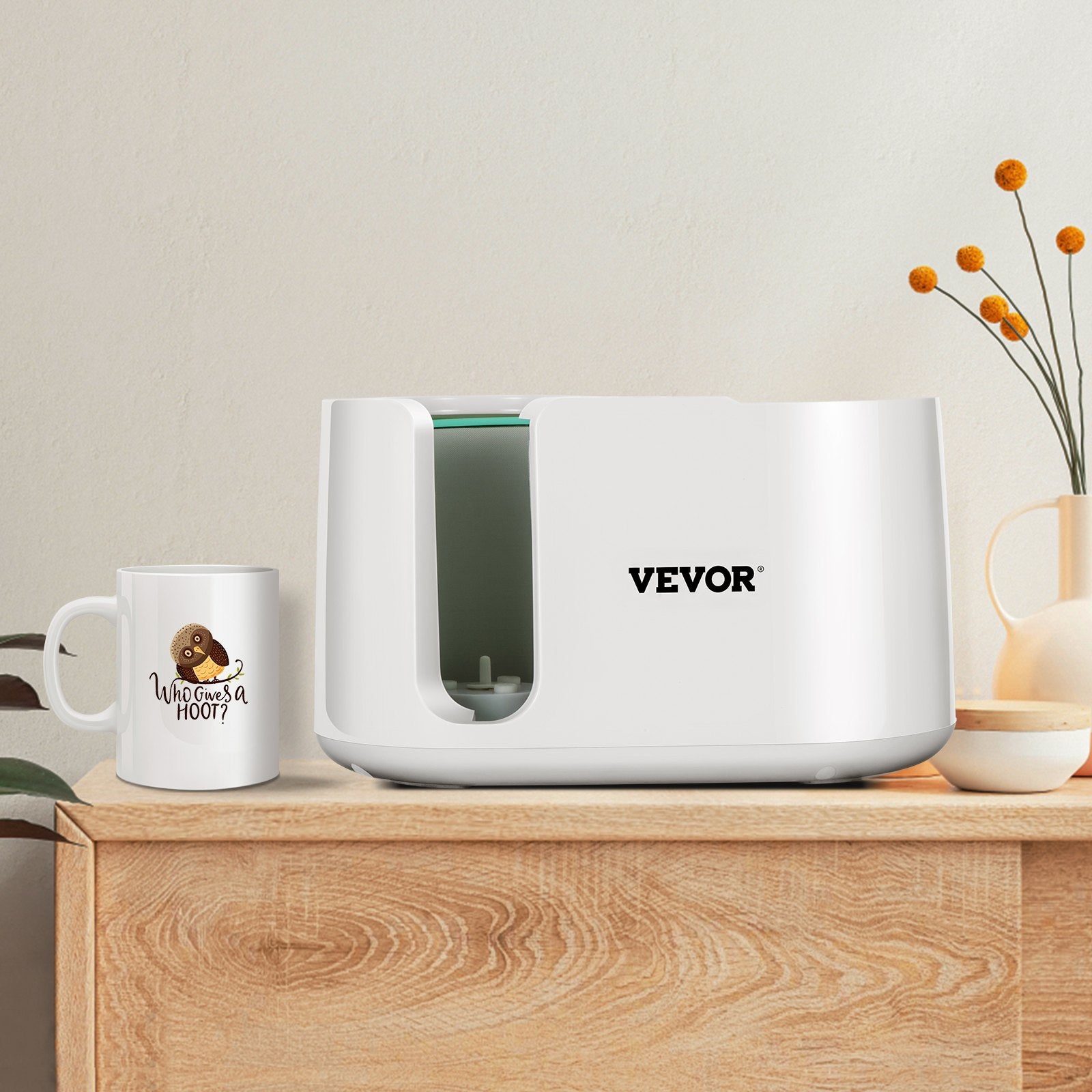 VEVOR Mug Press Machine Automatic Heat Press Sublimation Printing 11-15oz Cup 8