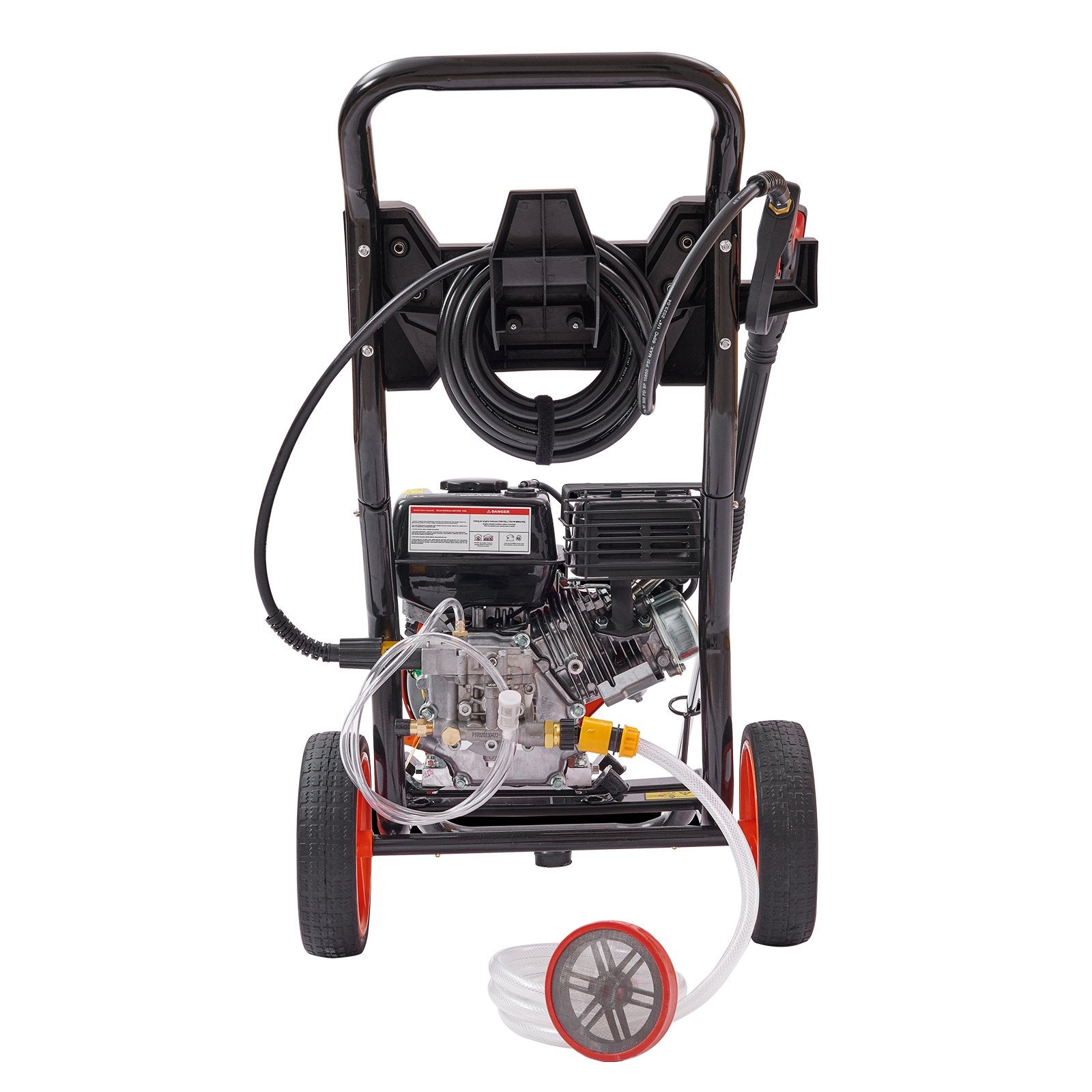 VEVOR Gas Pressure Washer Gas Powered Washer 3400 PSI 2.6 GPM 210cc 5 Nozzles 11