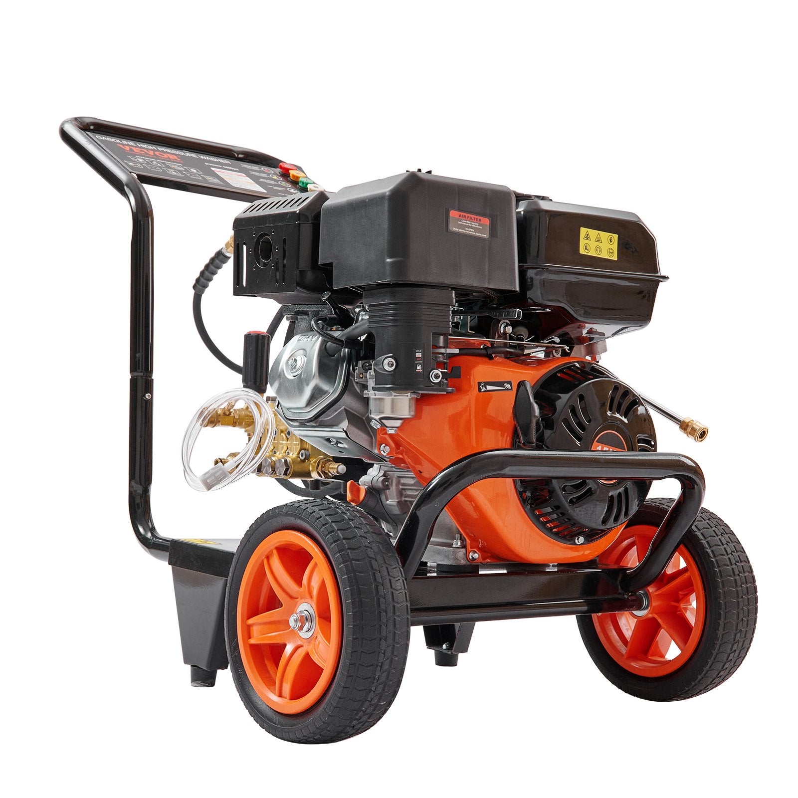 VEVOR Gas Pressure Washer Gas Powered Washer 4400 PSI 4.0 GPM 390cc 5 Nozzles 8