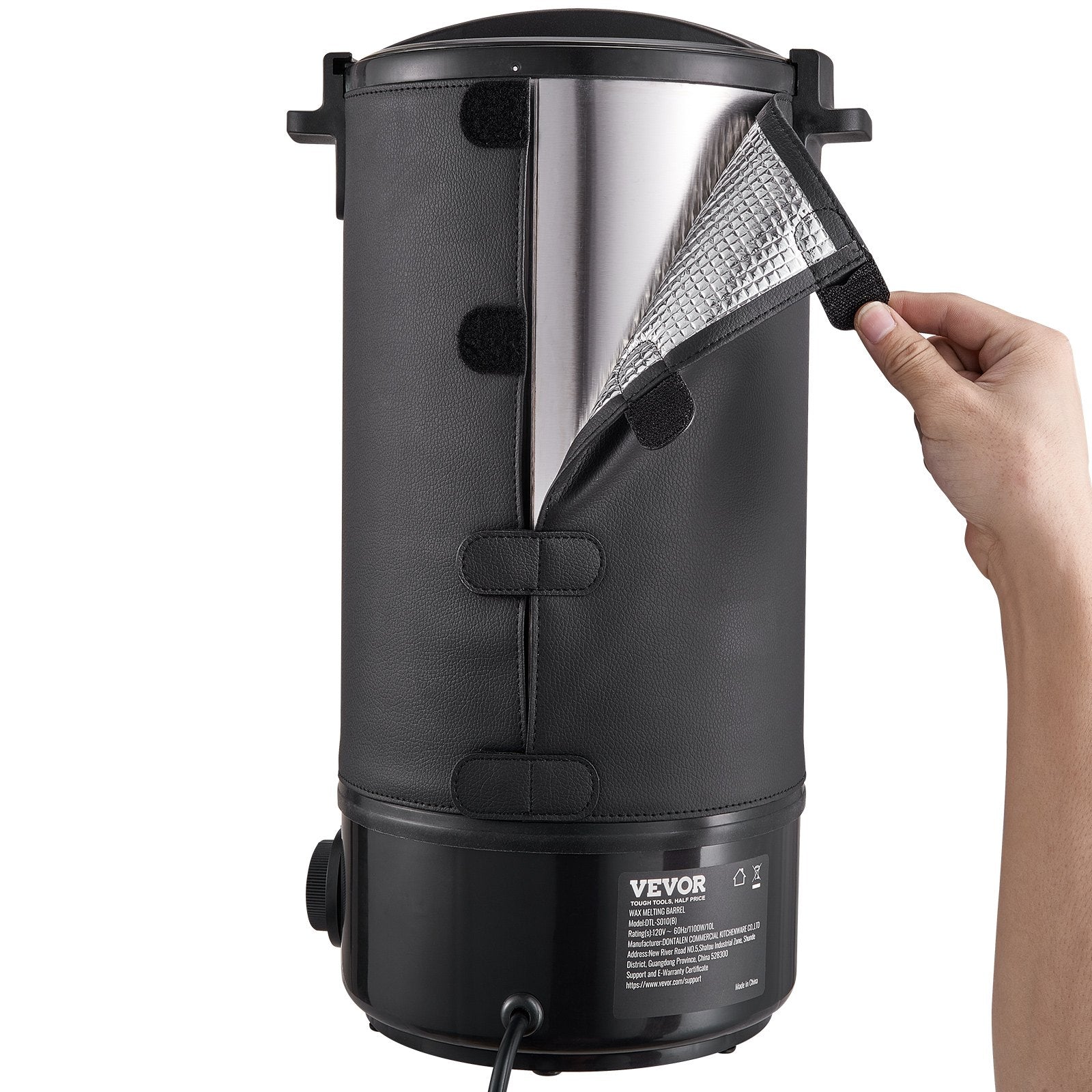 VEVOR Wax Melter for Candle Making 10Liter Electric Pot Commercial or Home Use 11