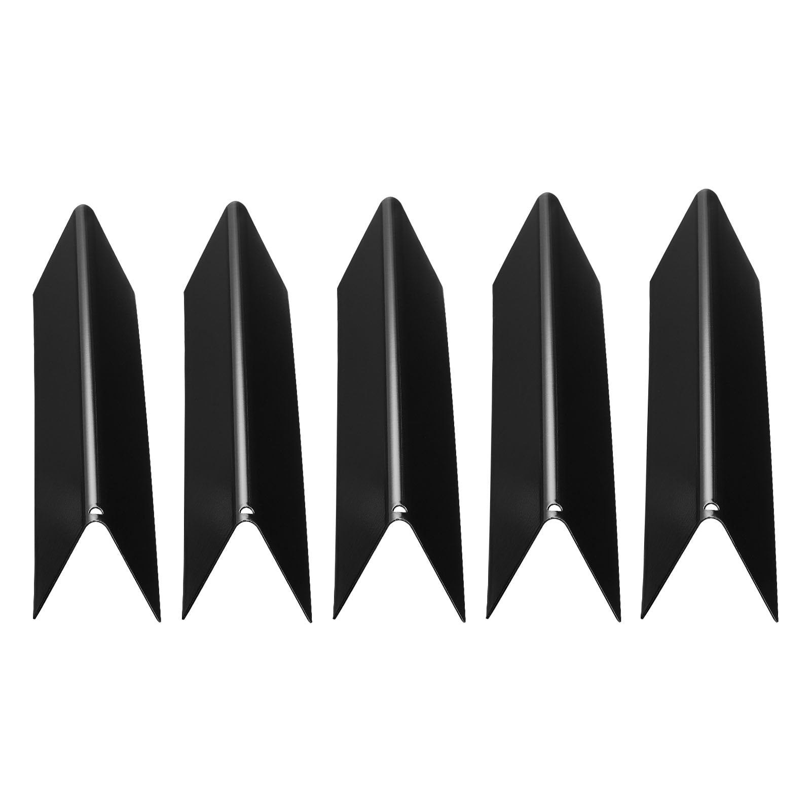 VEVOR Flavorizer Bars, 39cm Grill Replacement Part, for Weber Spirit I & II 300 Series Grills, Including Spirit E-310, ll S-310, ll E-320, Porcelain-enameled Steel Thicker Heat Plate, 5 Pack 11