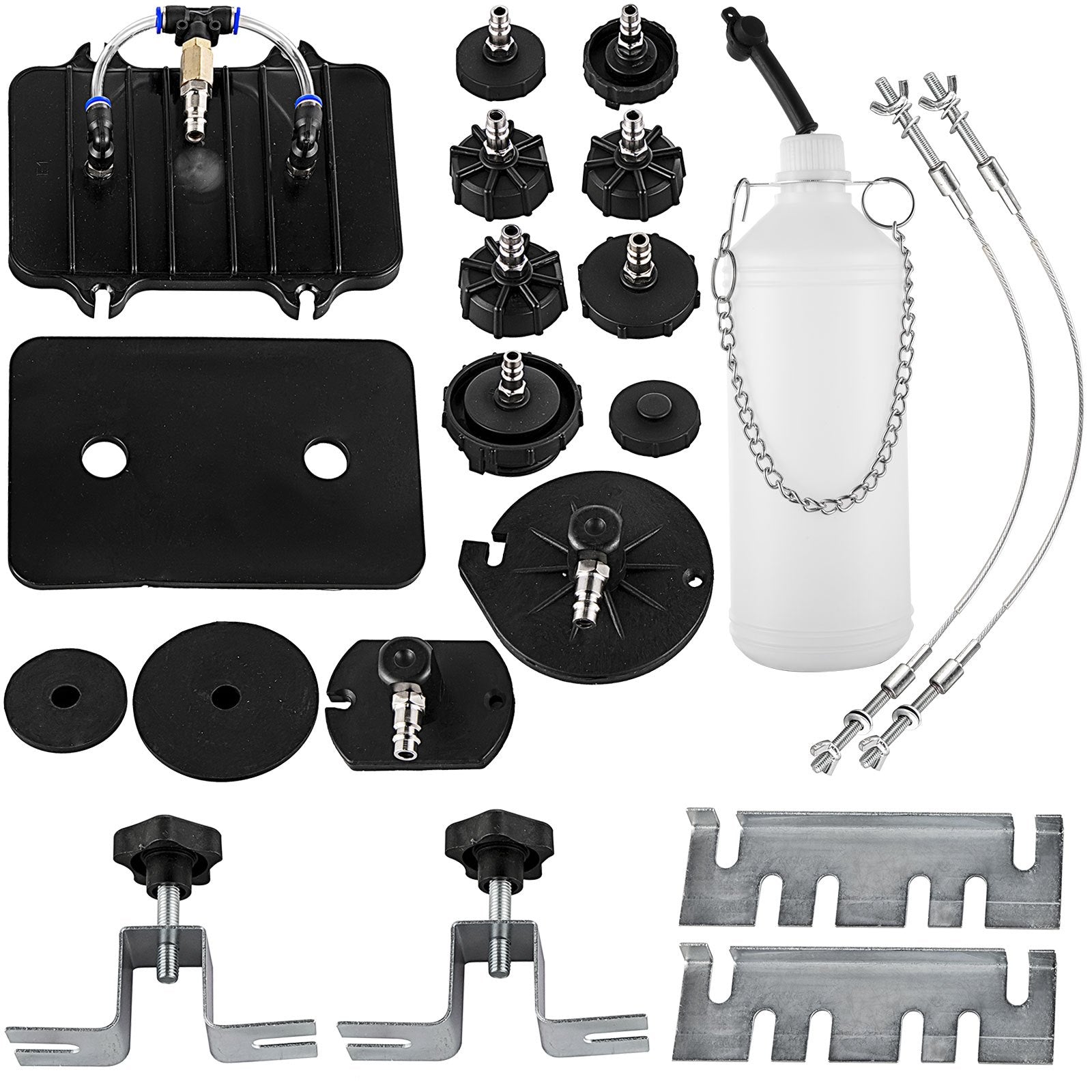 Vevor Pneumatic Air Pressure Bleeder Brake Bleeder and Clutch Bleeder Valve System Kit 9