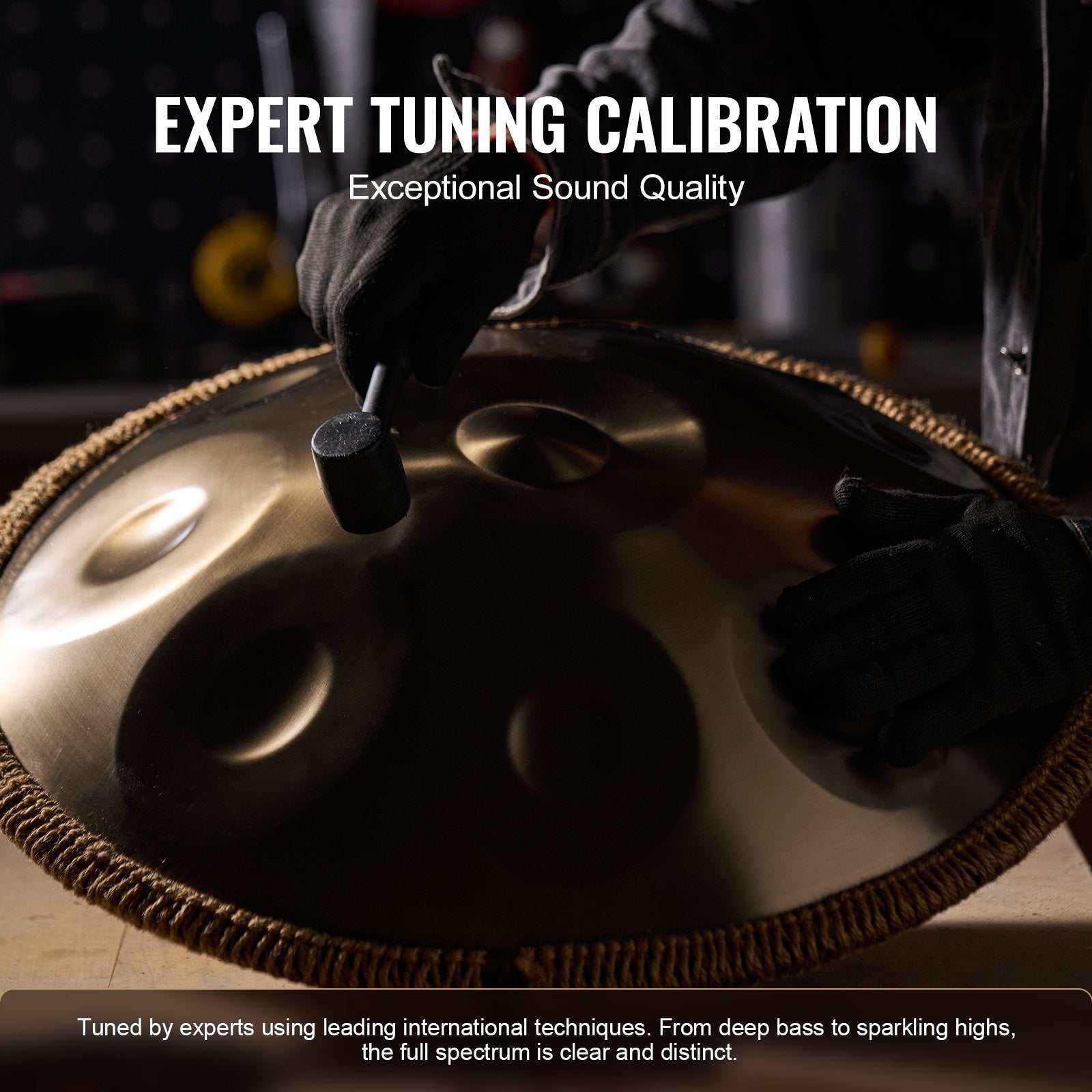 VEVOR Handpan Drum 22 in 9 Notes D Minor Steel Hand Drum with Mallets for Adult 5