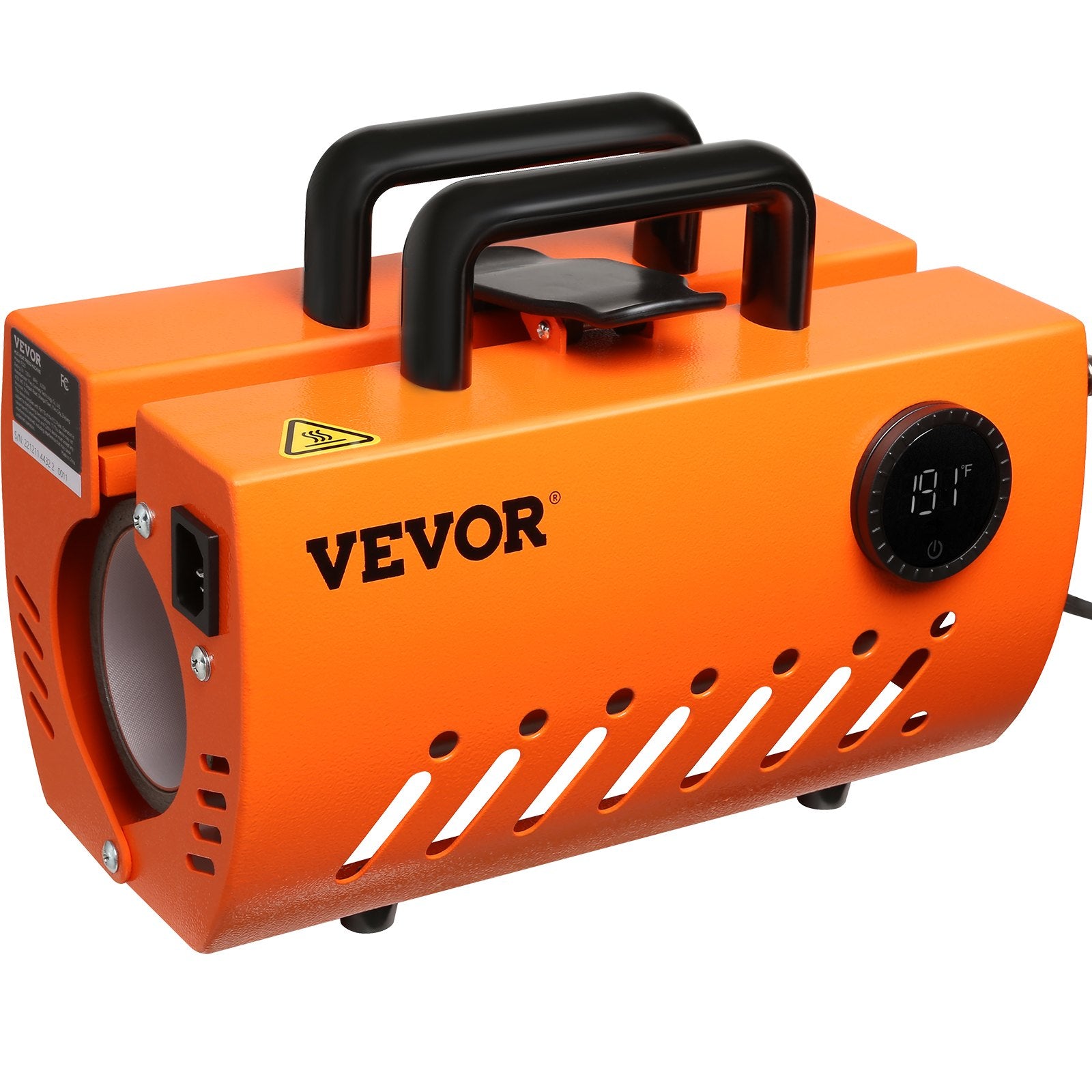 VEVOR Mug Heat Press, 30oz Tumbler Heat Press Machine, Sublimation Transfer 11-15oz 16-25oz 30oz Straight Skinny Tumblers, Cup Heat Press with Heat-resist Gloves & Tape, DIY Ceramic Mugs Cups Glasses 10