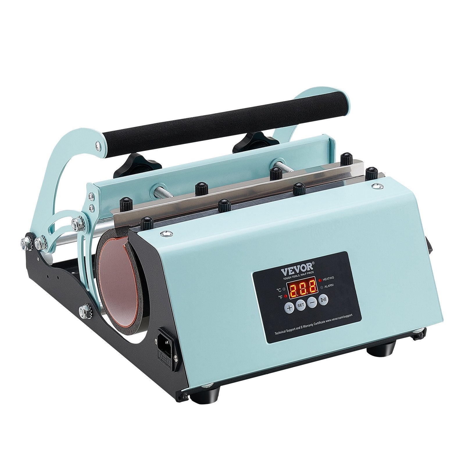 VEVOR Tumbler Heat Press Machine 11-30oz Mug Press Sublimation Tumblers Green 9