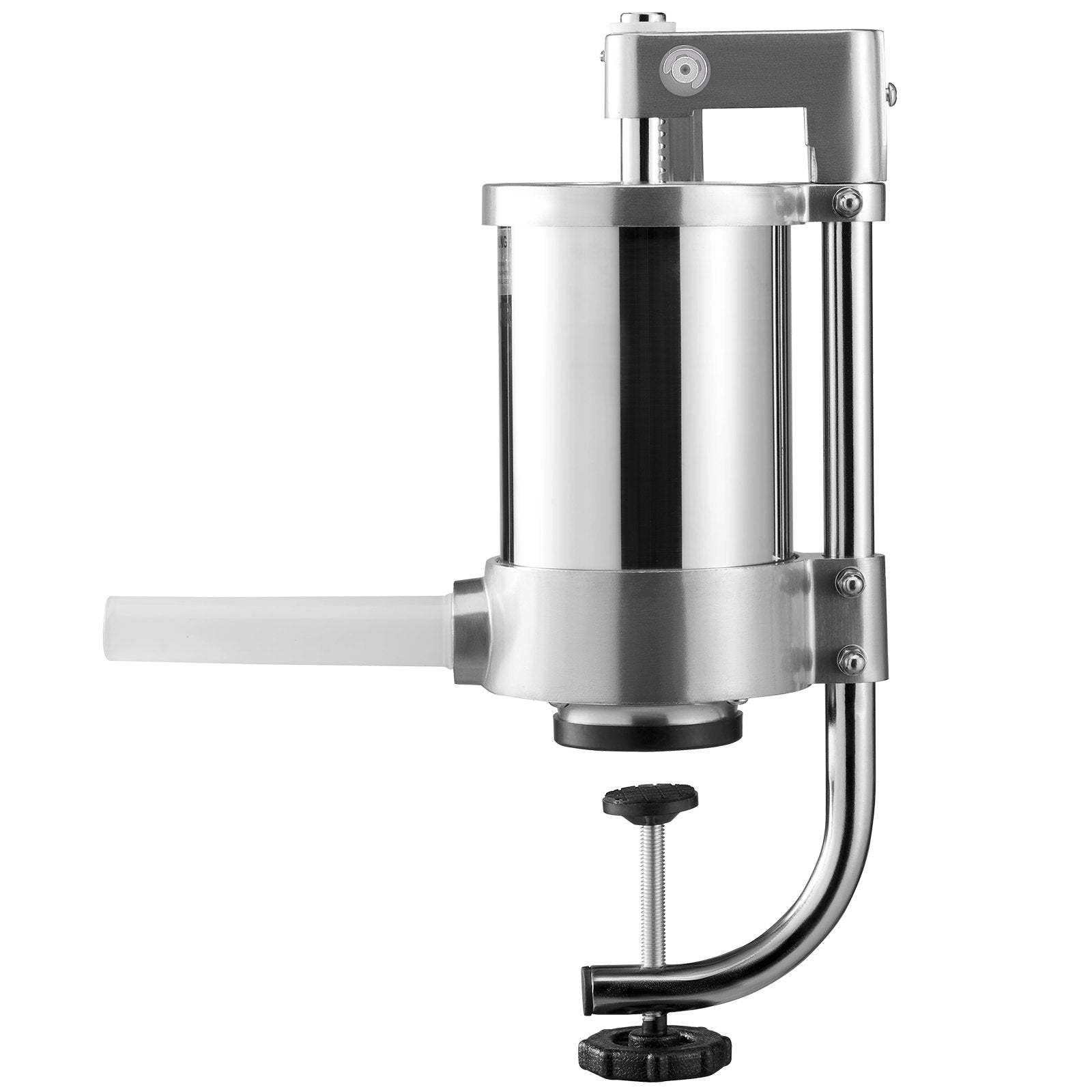 VEVOR Sausage Stuffer 2.5LBS/1.5L Capacity Homemade Sausage Maker Stainless Steel 11