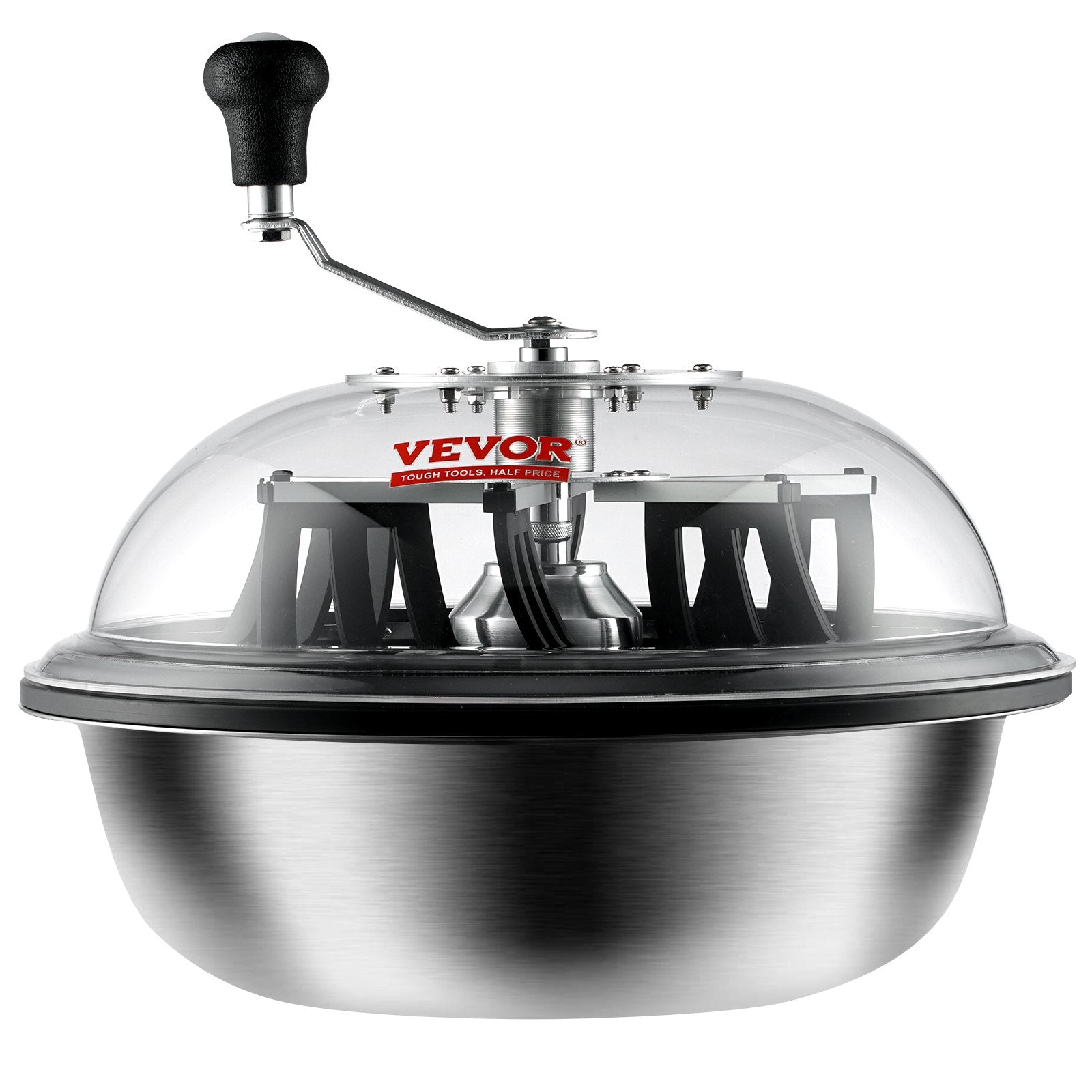 VEVOR Leaf Bowl Trimmer 16'' Manual Bud Trimmer with Stainless-Steel Blades 9