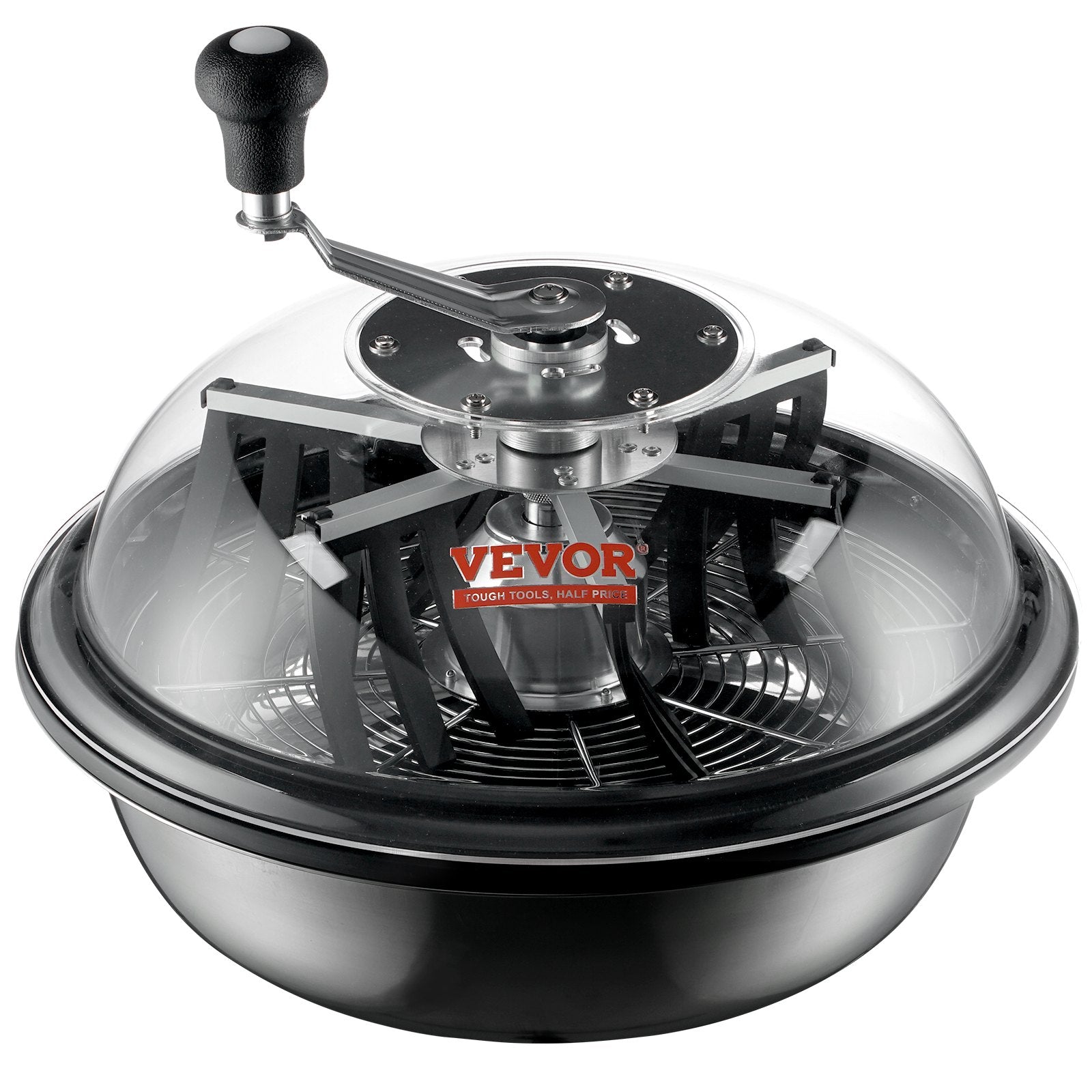 VEVOR Leaf Bowl Trimmer 16'' Manual Bud Trimmer with Stainless-Steel Blades 10