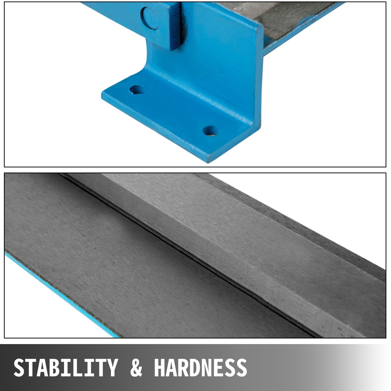 Vevor Metal Bending Machine Hand Sheet Metal Bender Adjustable Hardness 6