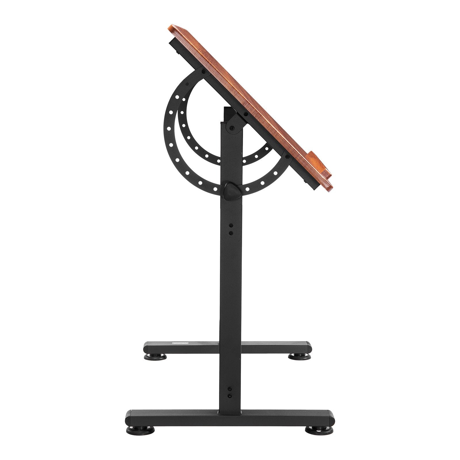 VEVOR Drafting Table Adjustable 0°–90° Tilt Wooden Drawing Desk with H-Frame 9