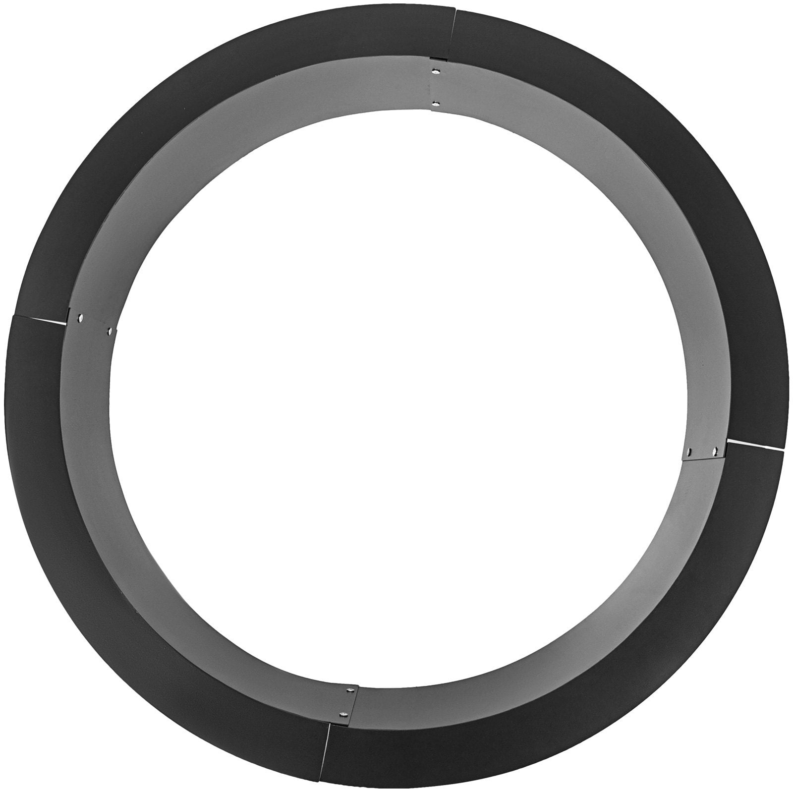 VEVOR Outdoor Fire Pit Ring 106cm BBQ Table Grill Garden Wood Burning Fireplace 11