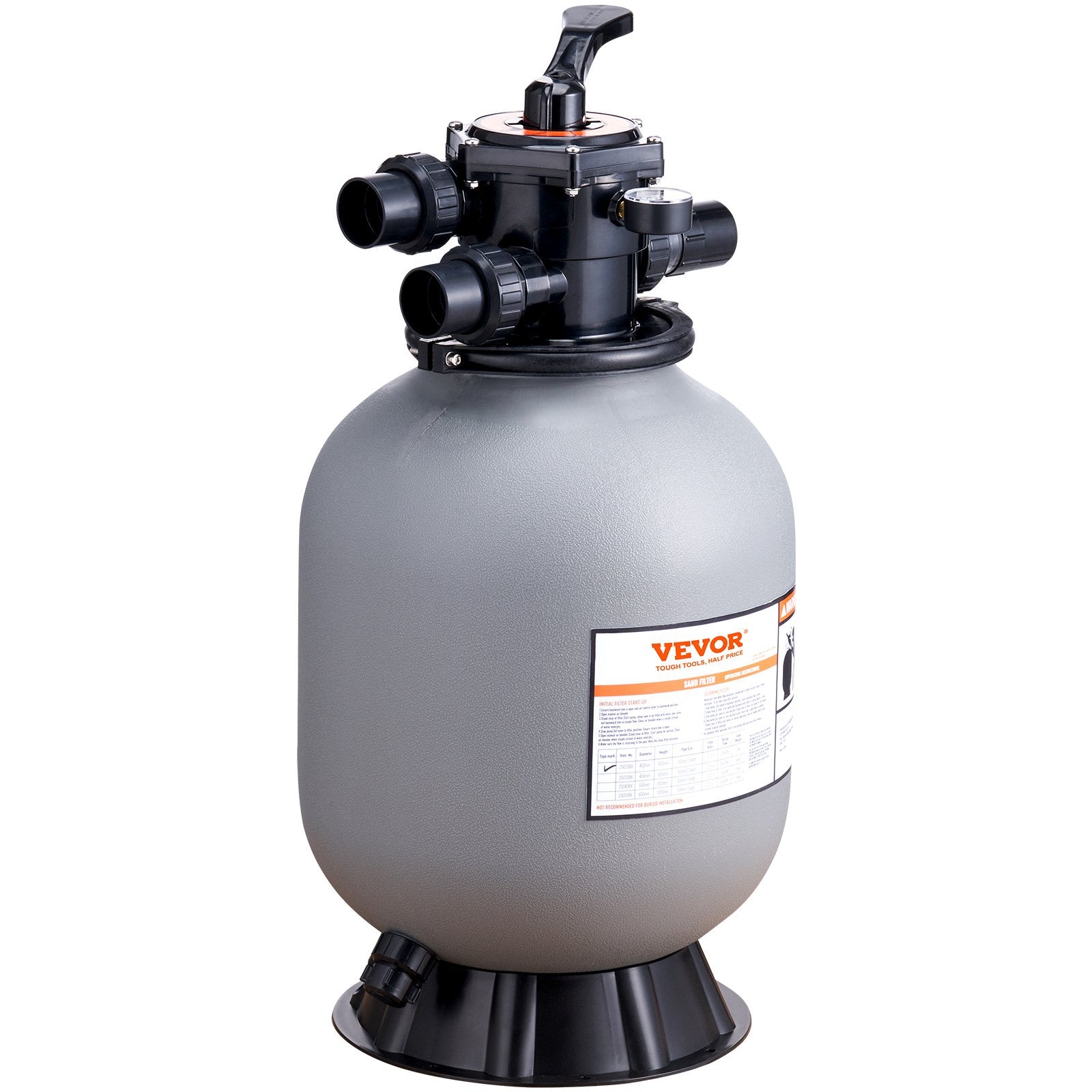 VEVOR Sand Filter, 16-inch, 406.4mm