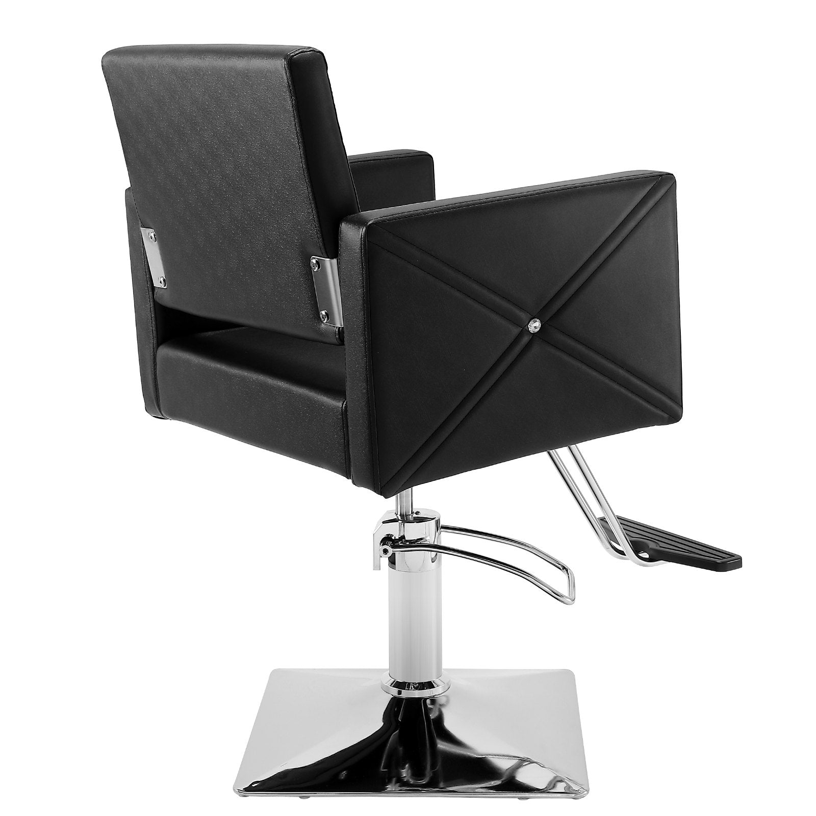 VEVOR Salon Chair, Barber Chair for Hair Stylist, Styling Chair with Heavy Duty Hydraulic Pump, Swivel Hair Salon Chair with Footrest for Beauty Spa Shampoo, Max Load Weight 330 lbs, Black 11