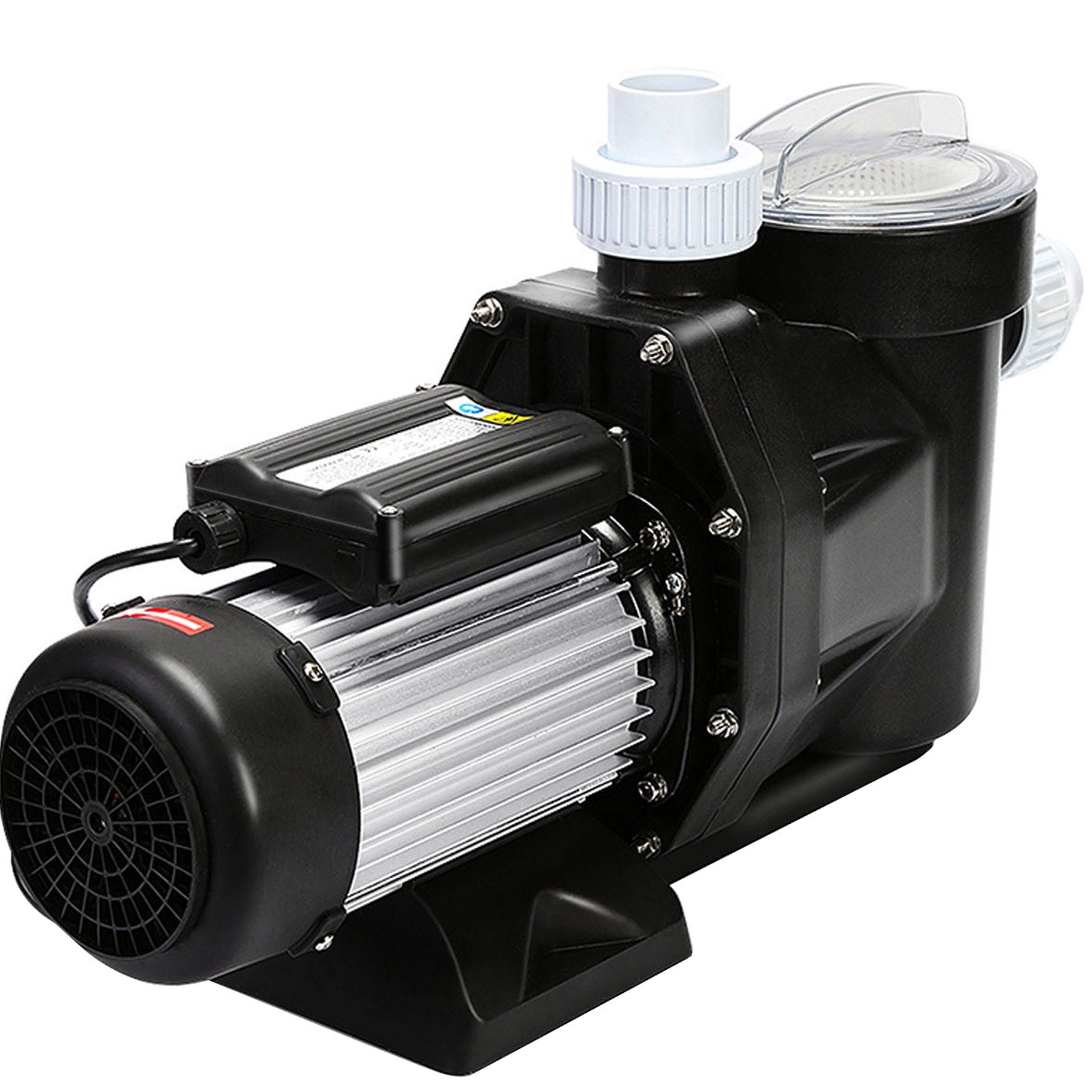 VEVOR Swimming Pool Filter Pump 2.5HP, 1850W Swimming Pool Pump 148GPM, Single Speed Filter for Spa Water Circulation Above Ground Apply Swimming Pool, Bathtub 9