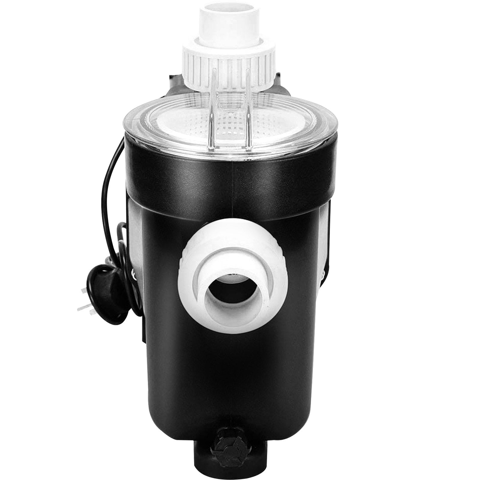 VEVOR Swimming Pool Filter Pump 2.5HP, 1850W Swimming Pool Pump 148GPM, Single Speed Filter for Spa Water Circulation Above Ground Apply Swimming Pool, Bathtub 10