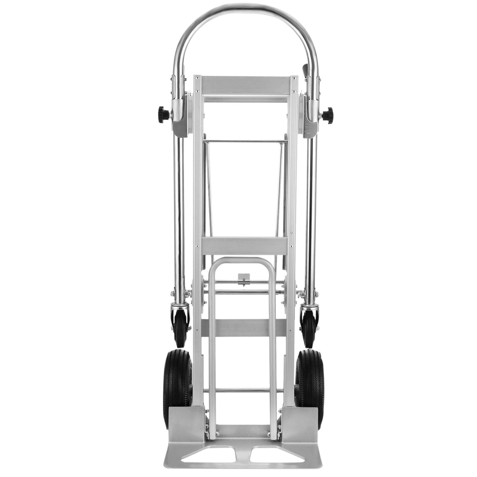 VEVOR Aluminum Hand Truck 3 in 1 Folding Hand Truck Convertible Hand Truck and Dolly 10