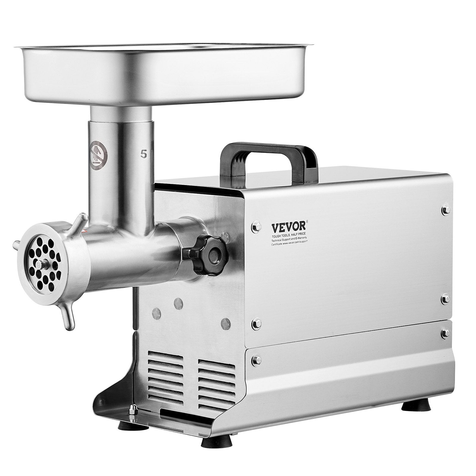 VEVOR Commercial Electric Meat Grinder 5 Lbs/Min Sausage Stuffer Maker Kitchen 10