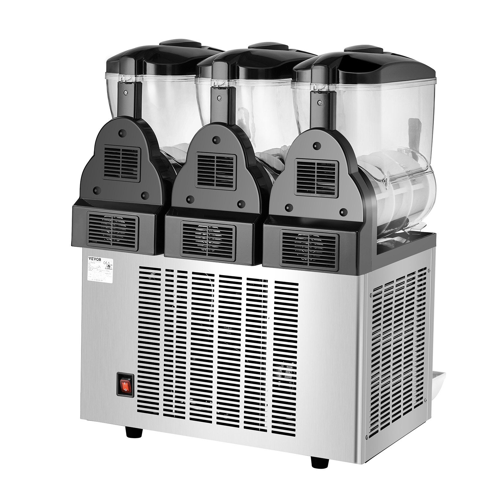 VEVOR 12Lx3 Tank Commercial Slushy Machine Margarita Smoothie Frozen Drink Maker 11