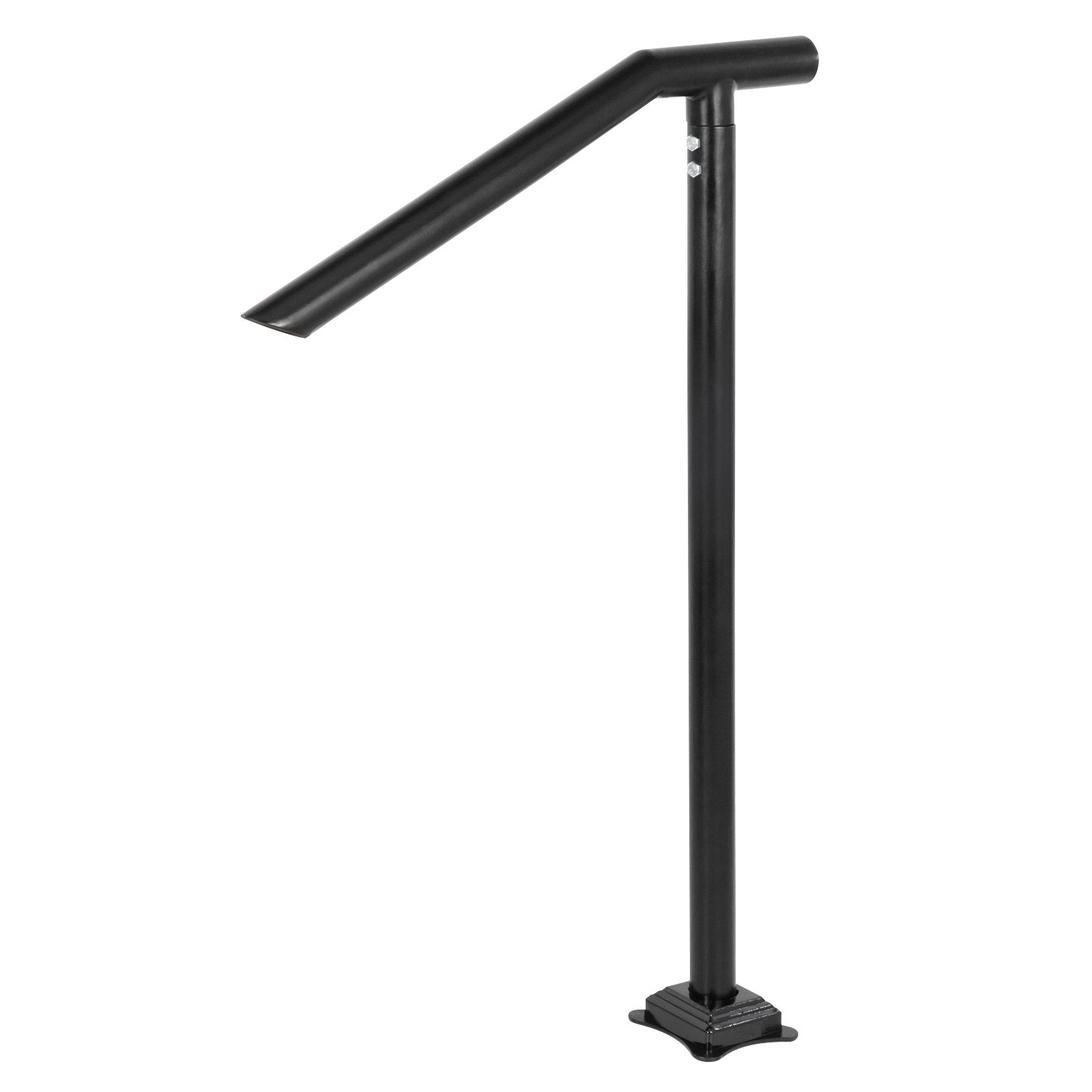 VEVOR 1-3 Step Handrail Railing for Steps Steel 150 kg Capacity with Screw Kit 10