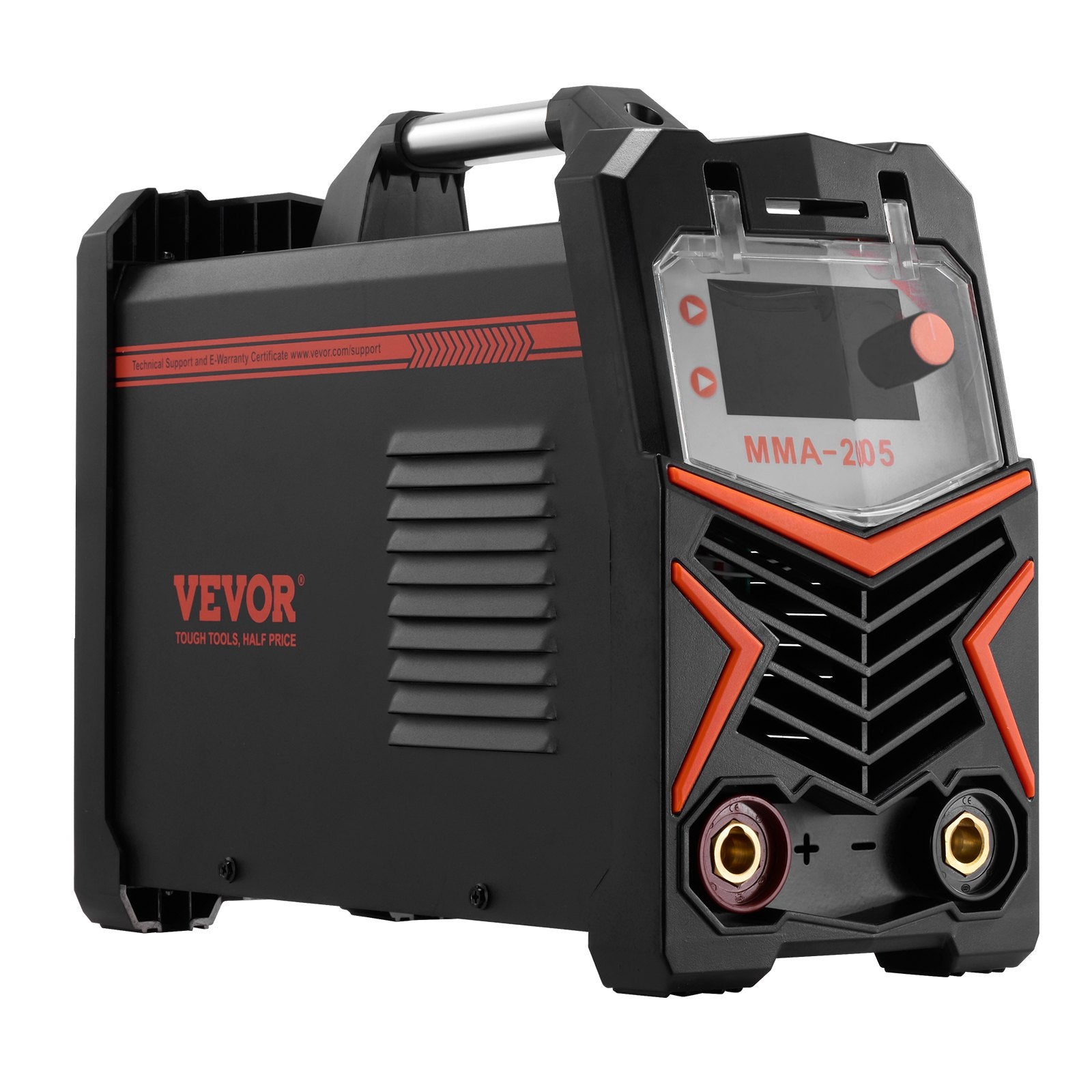 VEVOR TIG Welder 2-In-1 Welding Machine Lift MMA Stick Arc IGBT Hot Start LED 11