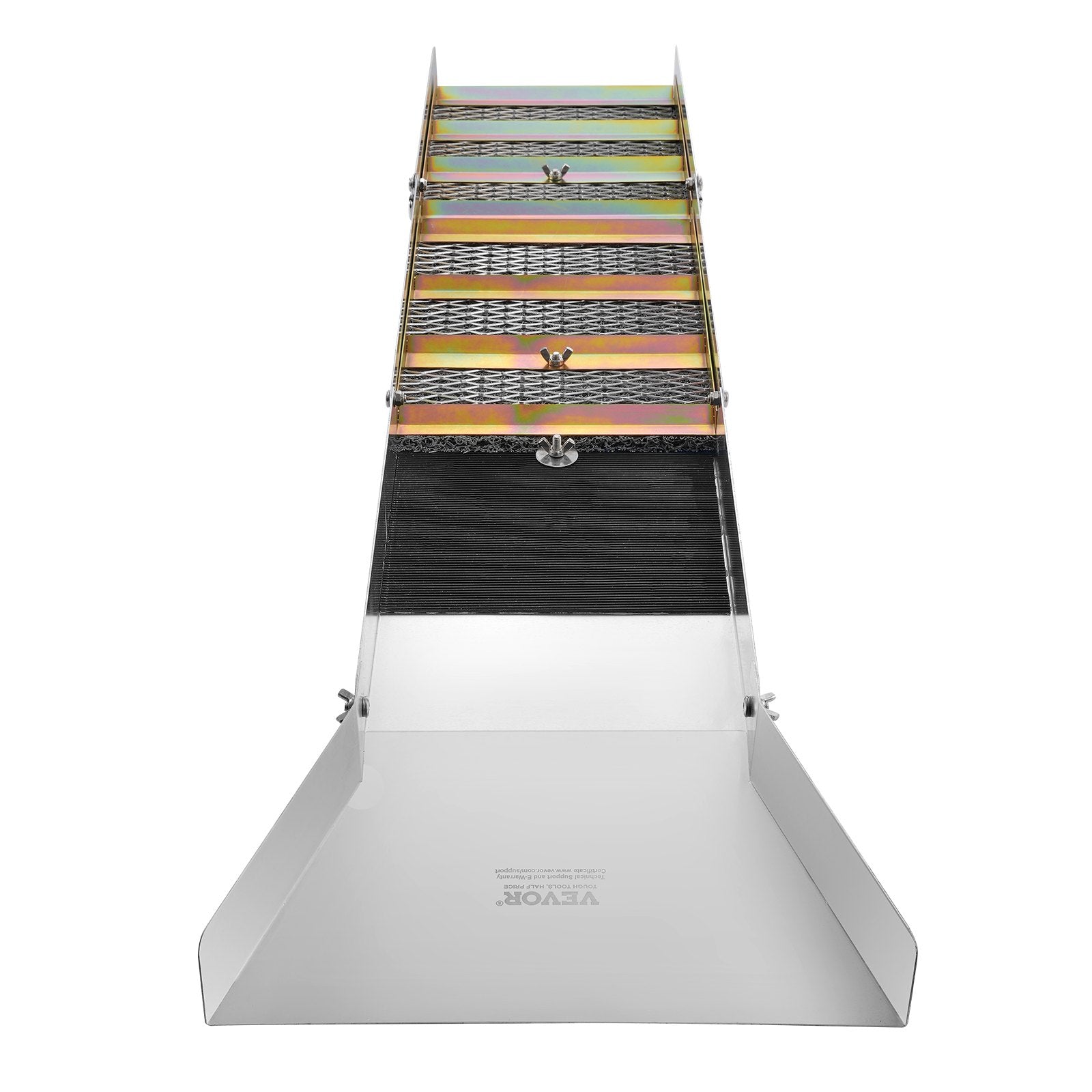 VEVOR Gold Panning Kit With Sluice Box, 50" Aluminum Gold Mining Equipment, 23 PCS Gold Prospecting Kit with Gold Pan, Classifier Screen, Separating Magnet, Drawstring Backpack and Accessories 10