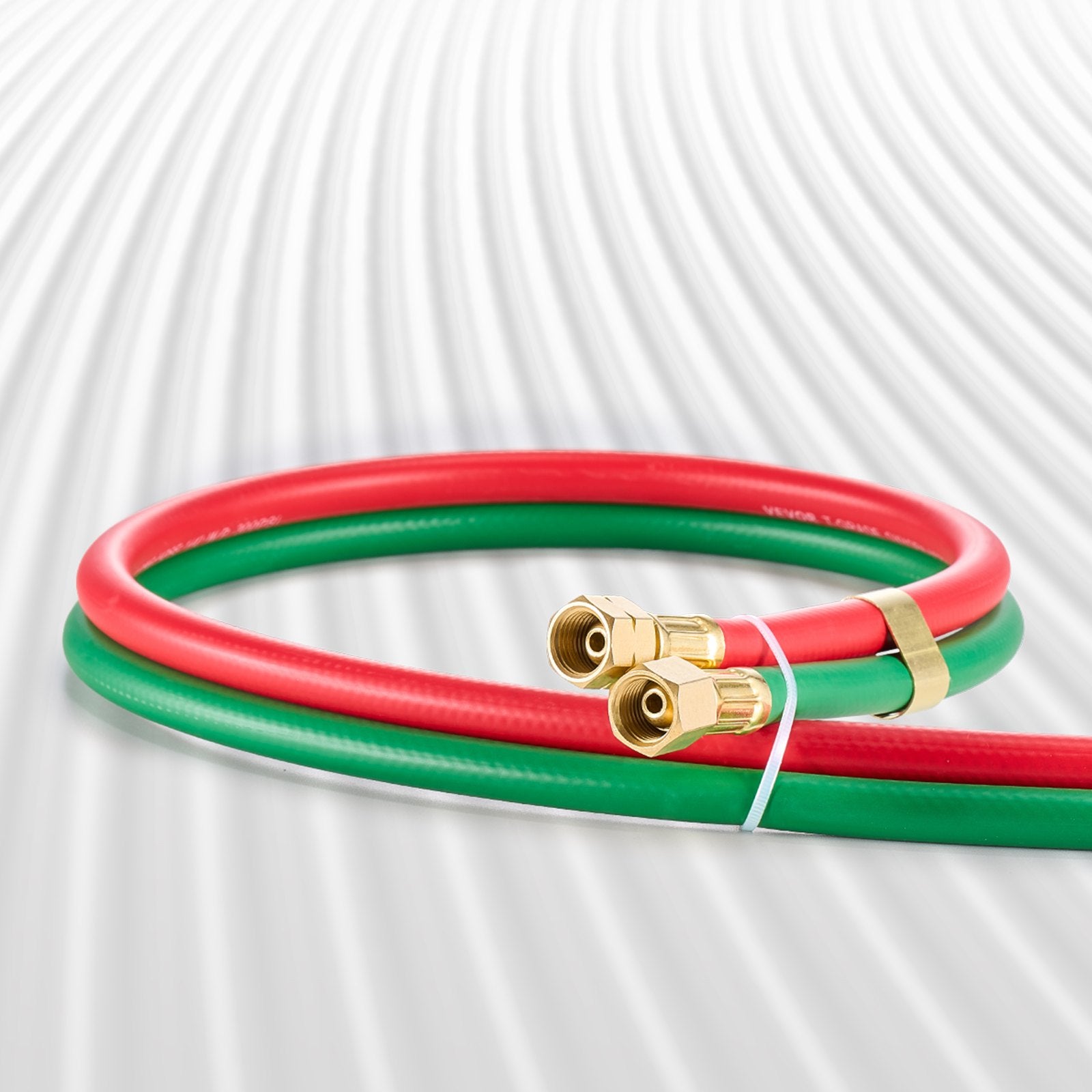 Oxygen Acetylene Hose 1/4-Inch x 50FT T Grade Hose 300PSI Max Working Pressure 8