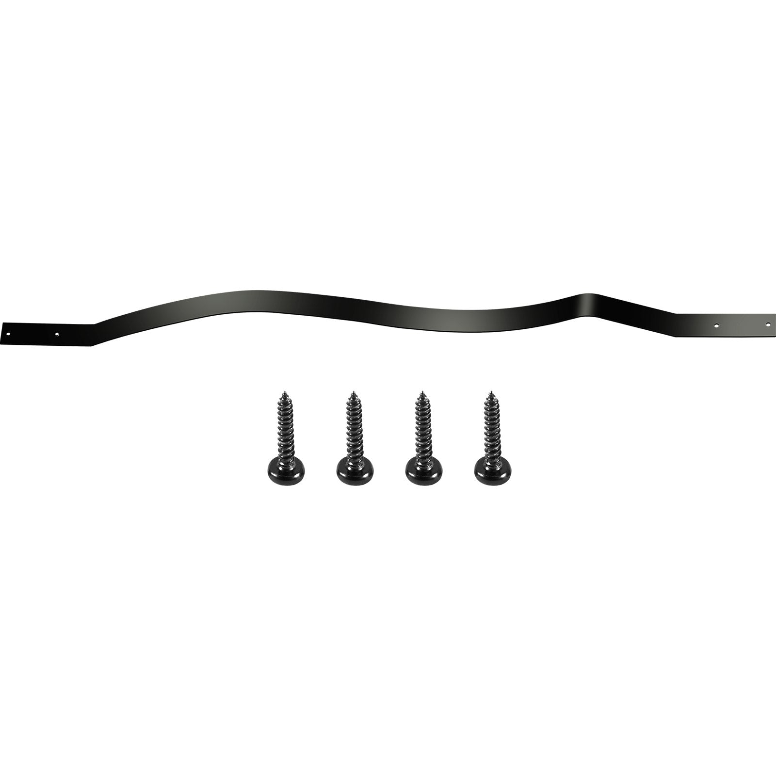 VEVOR Deck Balusters, 51 Pack Metal Deck Spindles, 32.25\"x1\" Staircase Baluster with Screws, Iron Deck Railing for Wood and Composite Deck, Stylish Baluster for Outdoor Stair Deck Porch 11