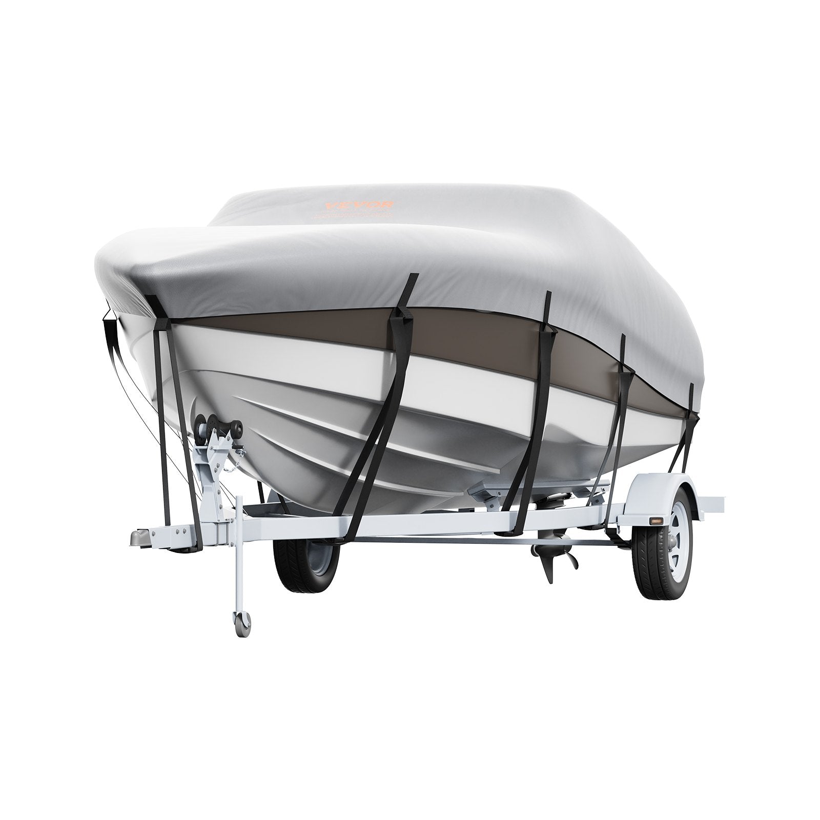 VEVOR Boat Cover 600D Waterproof 23-24 ft Boat Cover V-Hull Tri-Hull Runabout 11