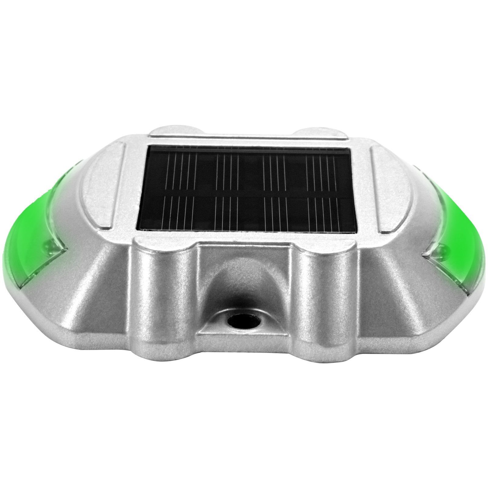 VEVOR 8-Pack Solar Driveway Light LED Road Markers Green for Garden Pathway 10