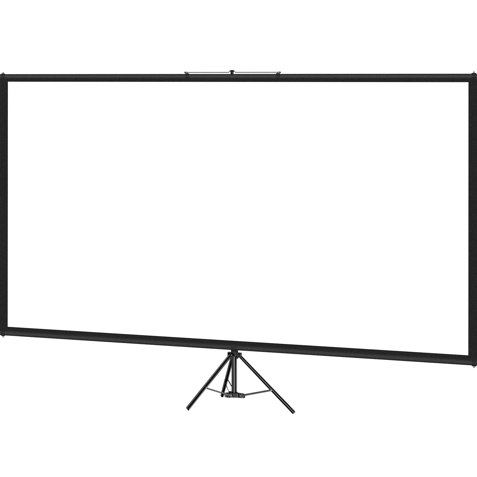 VEVOR Tripod Projector Screen with Stand 100inch 16:9 4K HD Projection Screen Stand Wrinkle-Free Height Adjustable Portable Screen for Projector Indoor & Outdoor for Movie, Home Cinema, Gaming, Office 9