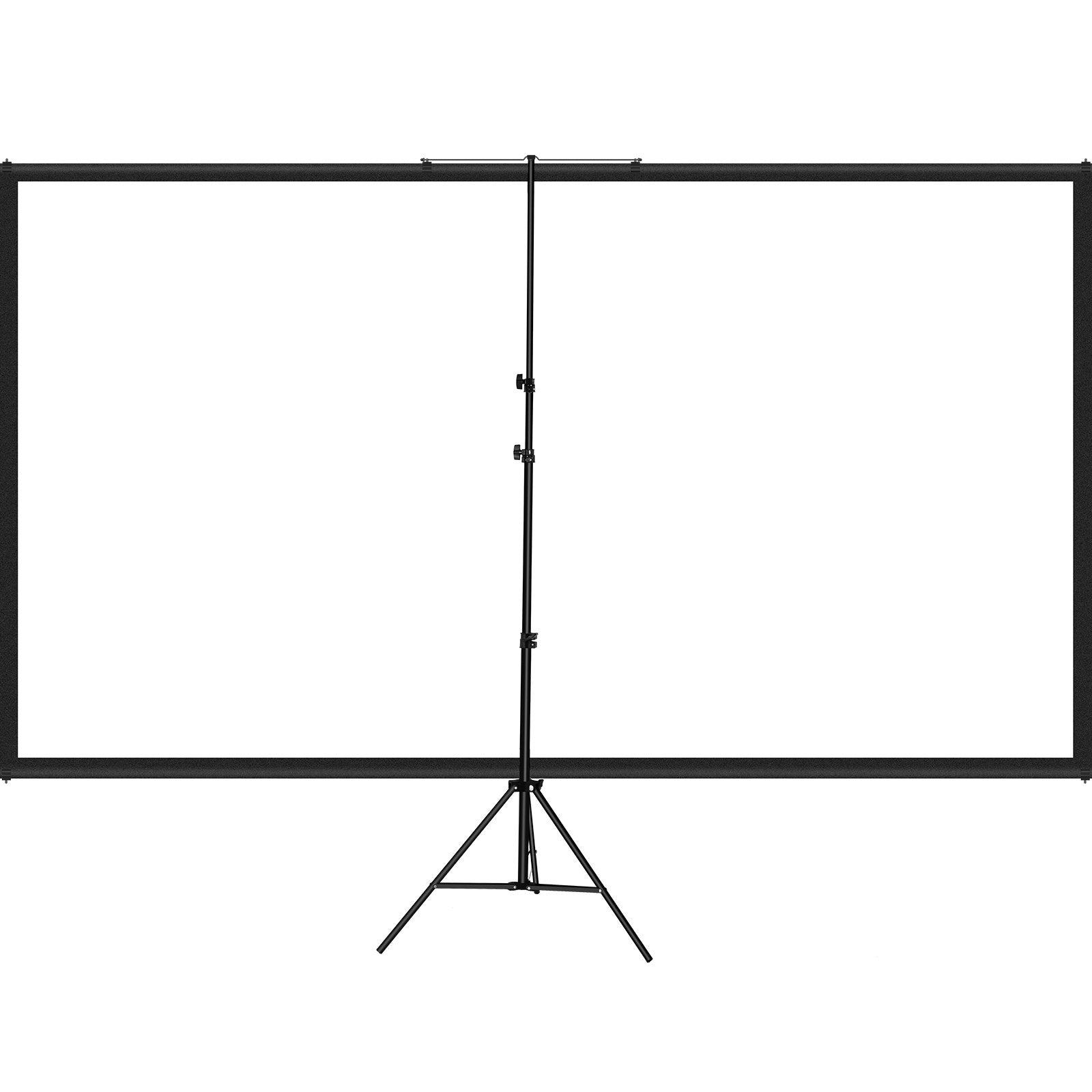 VEVOR Tripod Projector Screen with Stand 80 inch 16:9 4K HD Projection Screen Stand Wrinkle-Free Height Adjustable Portable Screen for Projector Indoor & Outdoor for Movie, Home Cinema, Gaming, Office 10