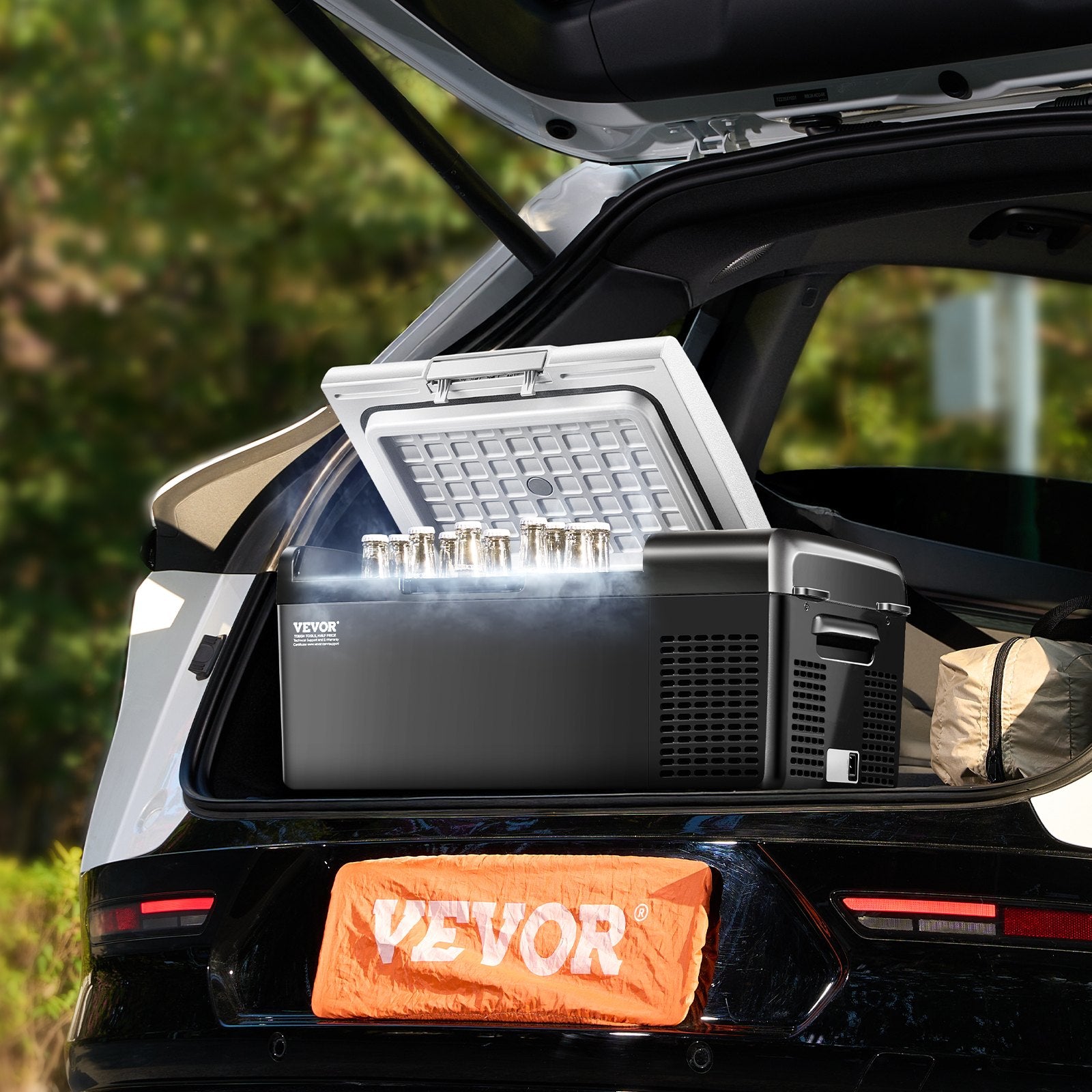 VEVOR Portable Car Refrigerator Freezer Compressor 15L Single Zone for Car Home 8