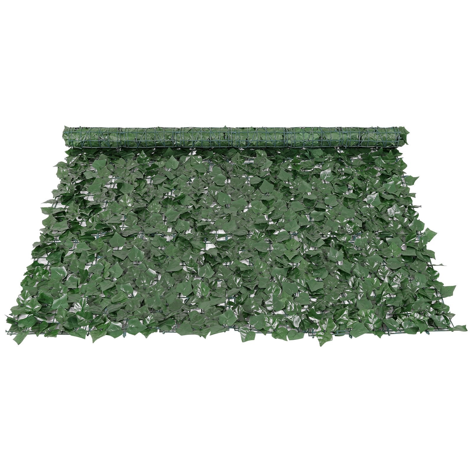 VEVOR Ivy Privacy Fence, 1500 x 2490 mm Artificial Green Wall Screen, Greenery Ivy Fence with Strengthened Joint, Faux Hedges Vine Leaf Decoration for Outdoor Garden, Yard, Patio Decor 10