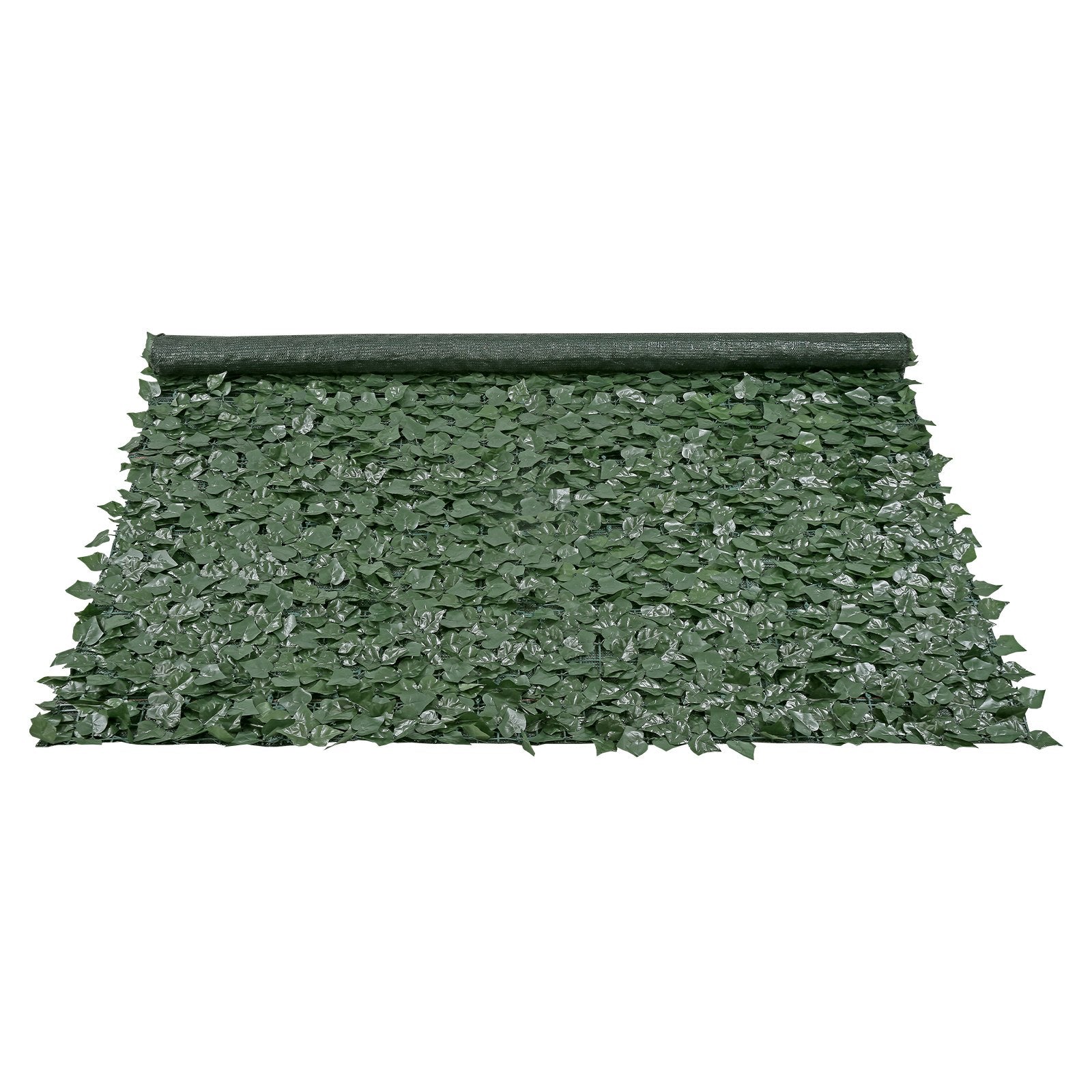 VEVOR Ivy Privacy Fence, 1830 x 2440 mm Artificial Green Wall Screen, Greenery Ivy Fence with Mesh Cloth Backing and Strengthened Joint, Faux Hedges Vine Leaf Decoration for Outdoor Garden, Yard 10
