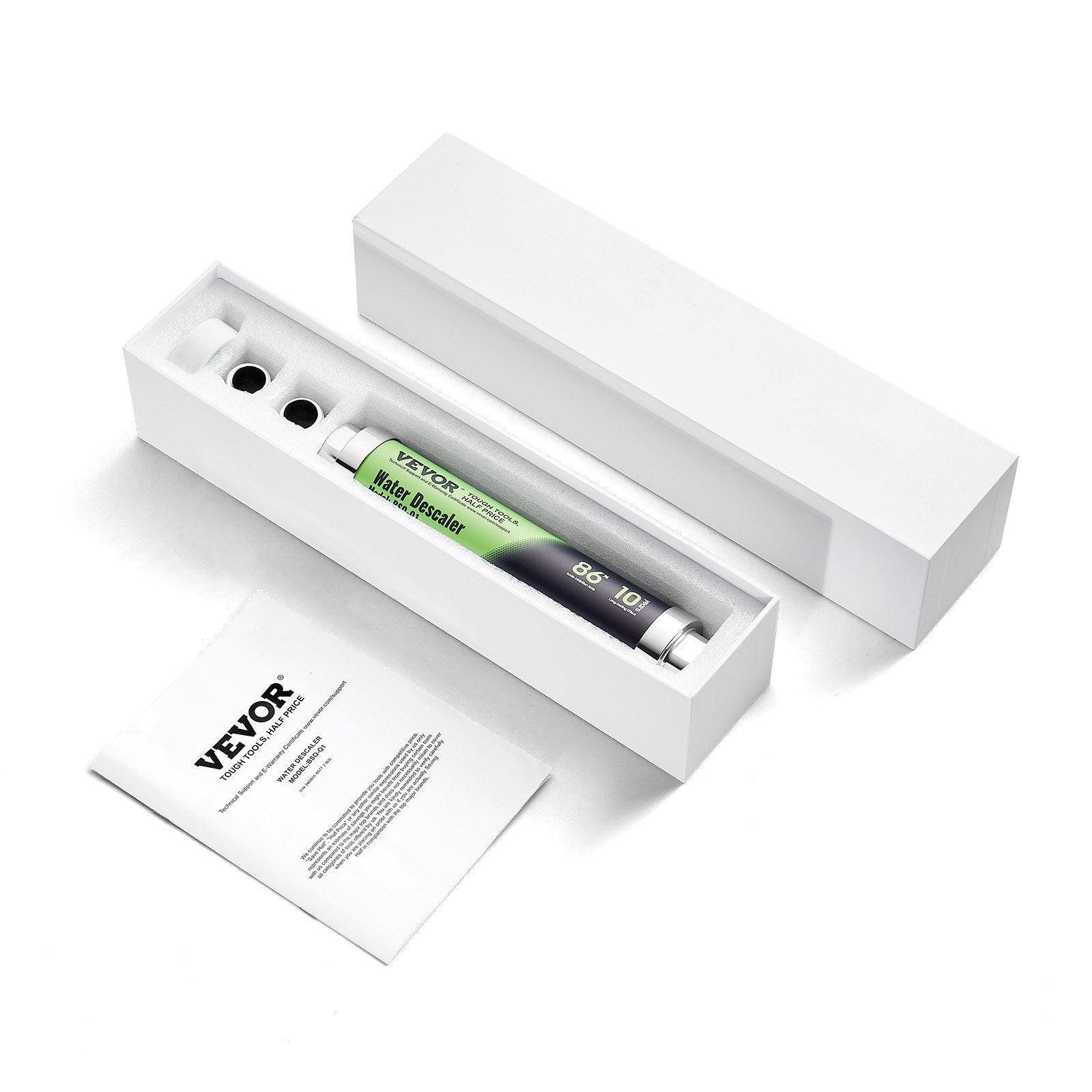 VEVOR Whole House Salt Free Descaler Physical Scale Descaler System SAAS Alloy