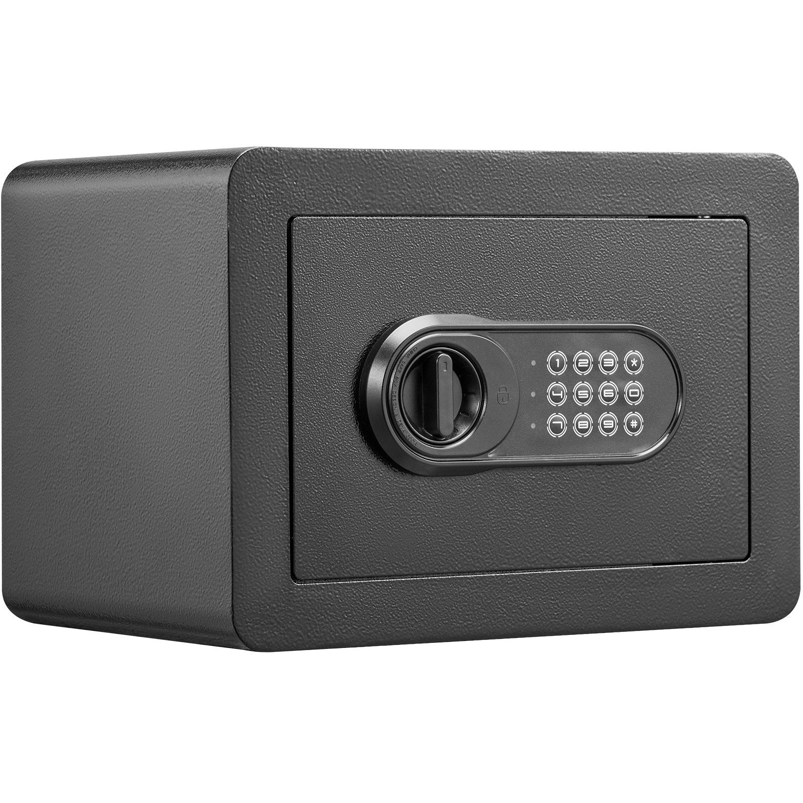 VEVOR Safe, 0.5 Cubic Feet Home Safe, Steel Security Safe with Digital Keypad and 2 Keys, Wall-Mounted Cabinet Safe Protect Cash, Gold, Jewelry, Documents for Home, Hotel, 350 x 250 x 250 mm 10