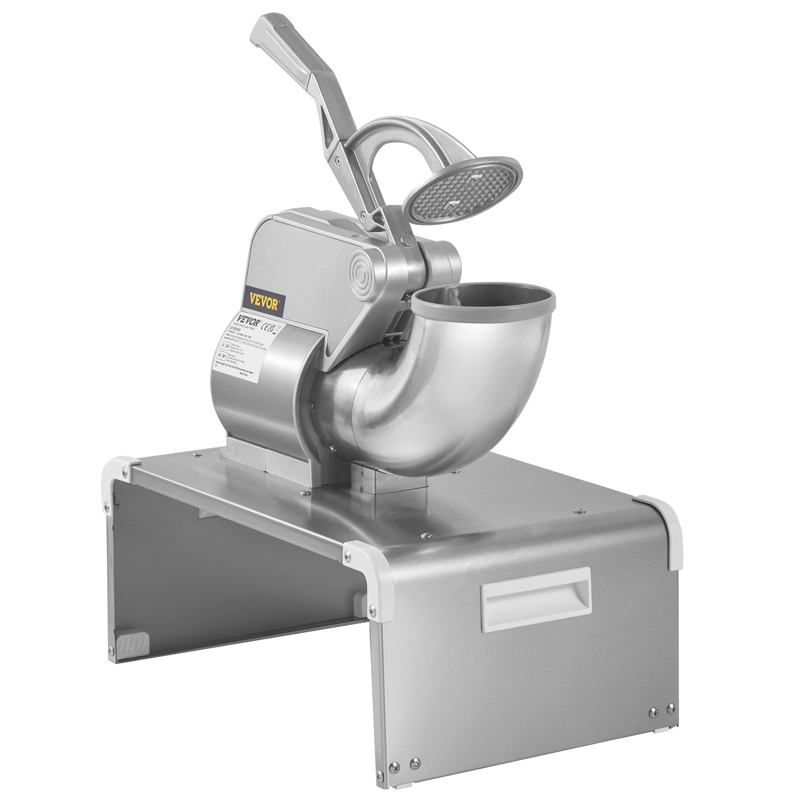 VEVOR Commercial Ice Shaver Crusher, 661lbs Per Hour Electric Snow Cone Maker, 350W Shaved Ice Machine with Dual Blades for Parties Events Snack Bar, Home and Commercial Use 11
