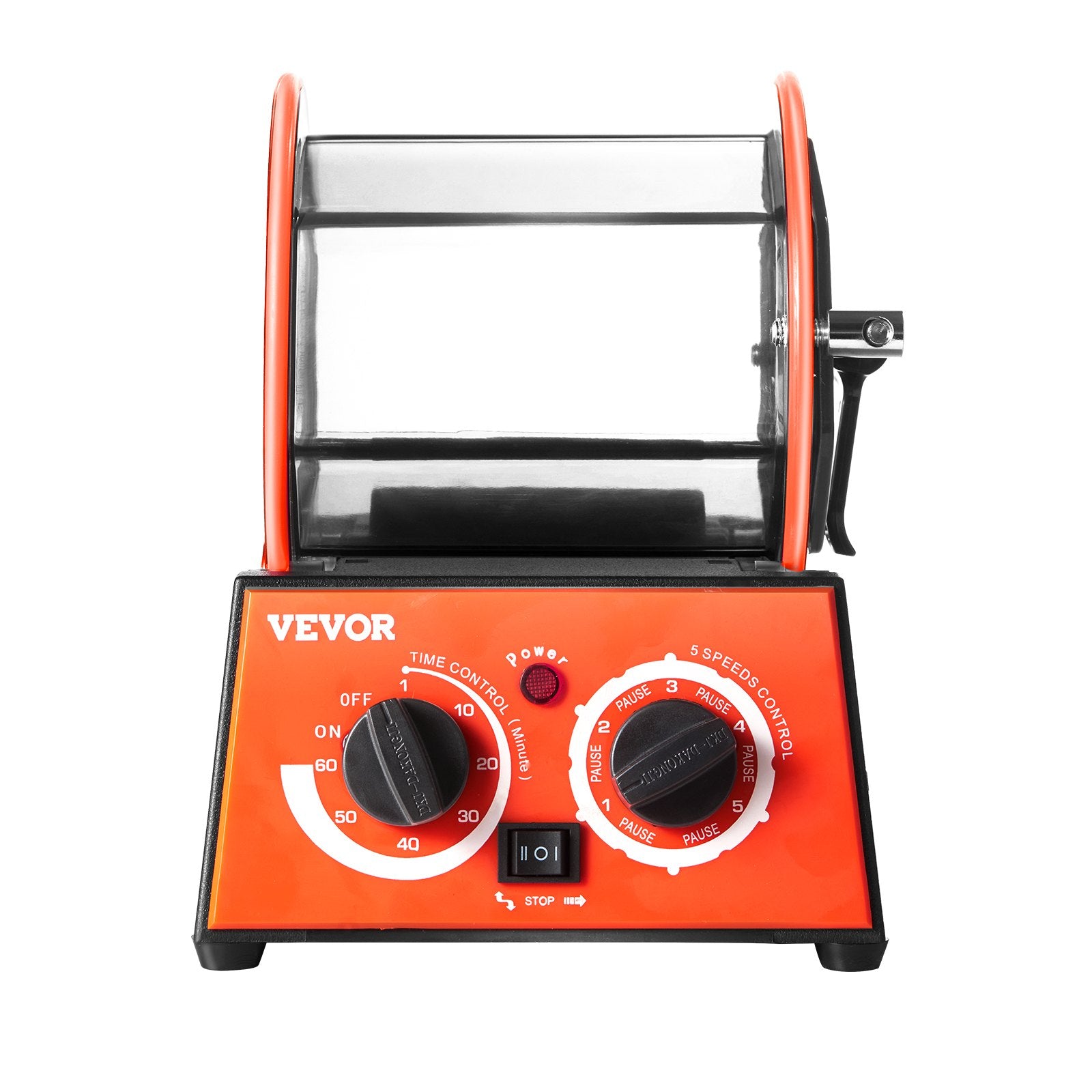 VEVOR 3kg Rotary Tumbler Surface Polisher Jewelry Polish Finish Machine Gem DIY 11