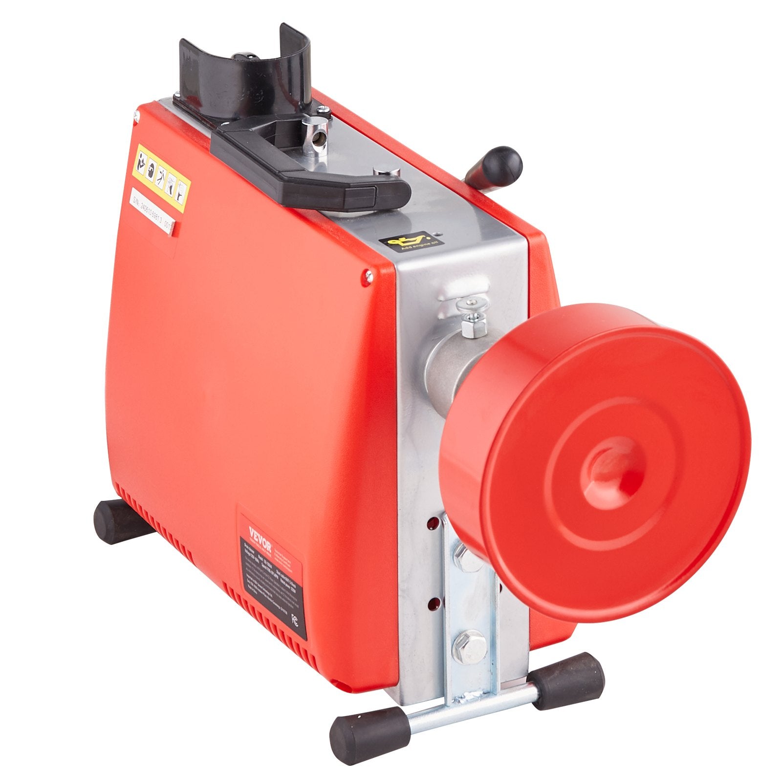 VEVOR Drain Cleaner Machine 66FT x 5/8" 250W Sewer Snake Auger Manual Feed 10