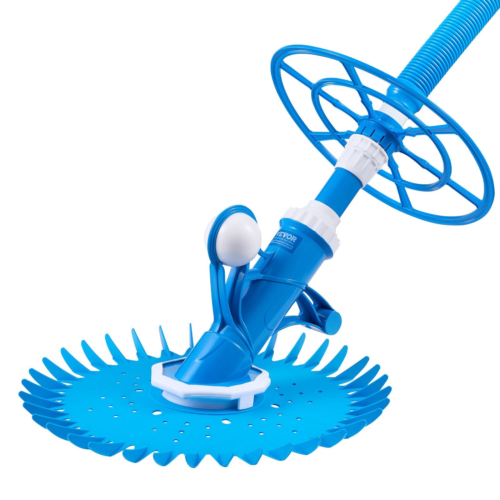 VEVOR Suction Pool Cleaner, Automatic Pool Vacuum Cleaner, Suction Side Automatic Pool Cleaner, Suction Vacuum Pool Sweeper with 12 Hoses, for In-ground and Above-ground Pool Up to 609.6 x 1066.8 cm 9