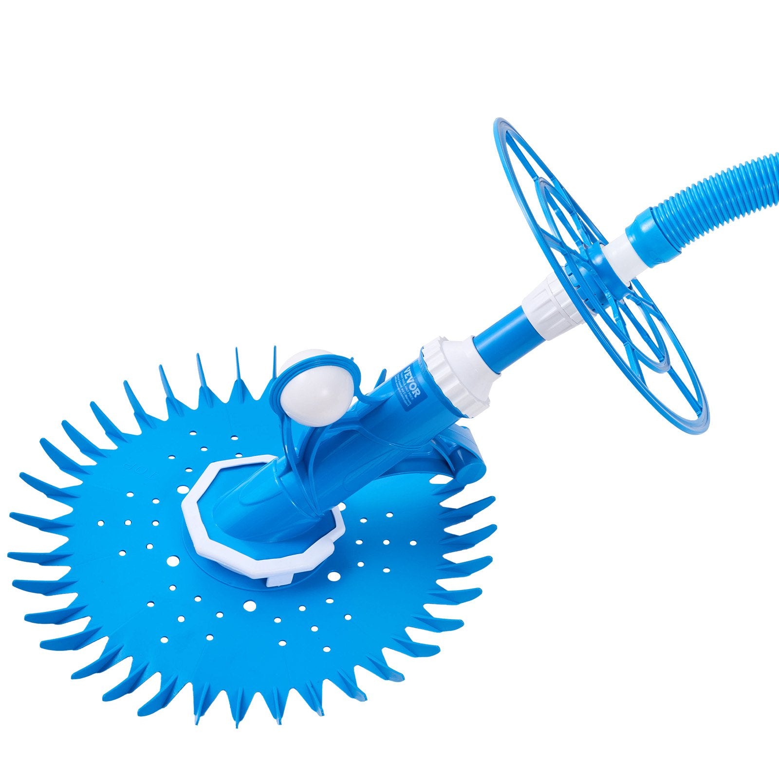 VEVOR Suction Pool Cleaner, Automatic Pool Vacuum Cleaner, Suction Side Automatic Pool Cleaner, Suction Vacuum Pool Sweeper with 12 Hoses, for In-ground and Above-ground Pool Up to 609.6 x 1066.8 cm 10