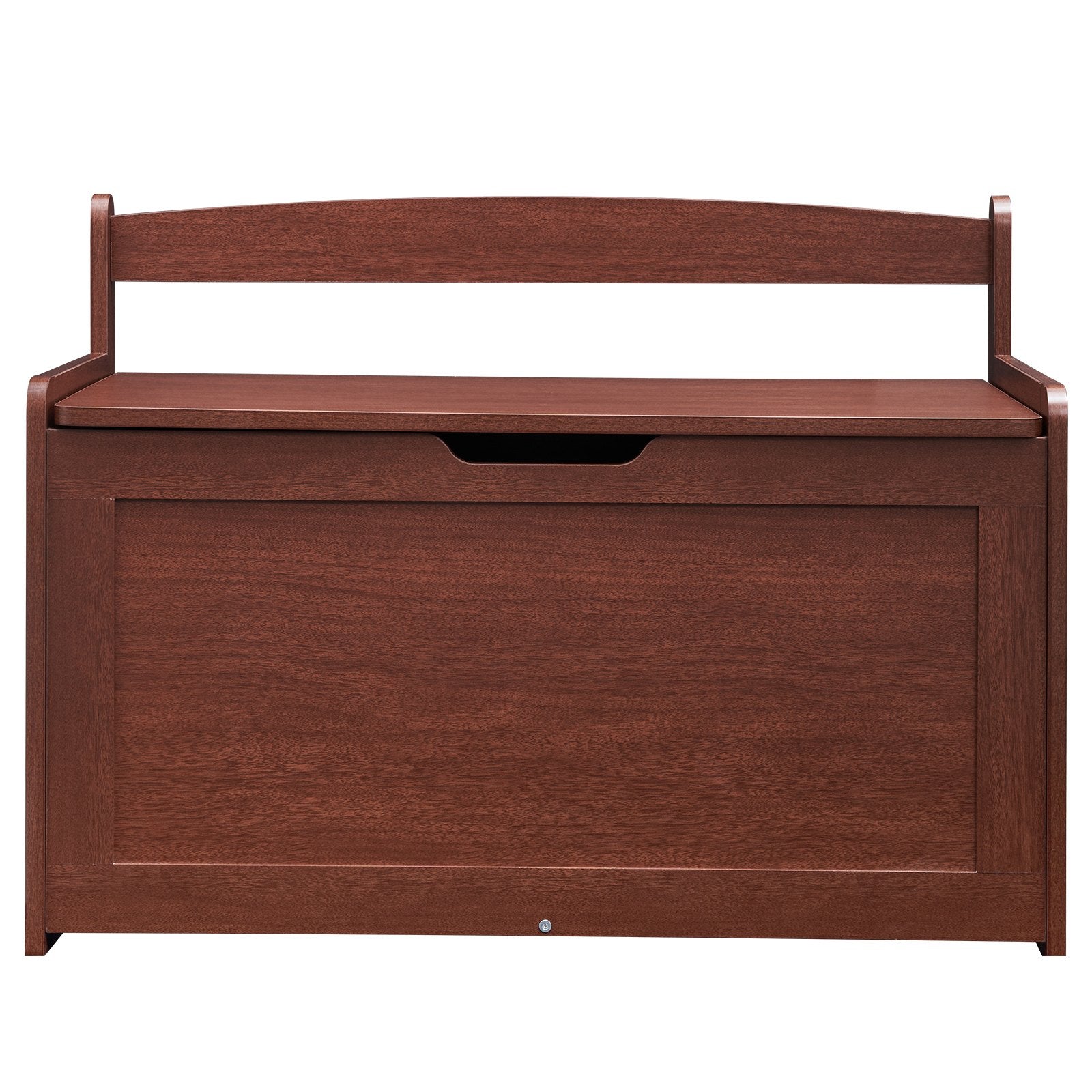VEVOR Kids Toy Storage Bench Wooden Toy Box Chest 32.68 x 17.91 x 24.02" Cherry 8