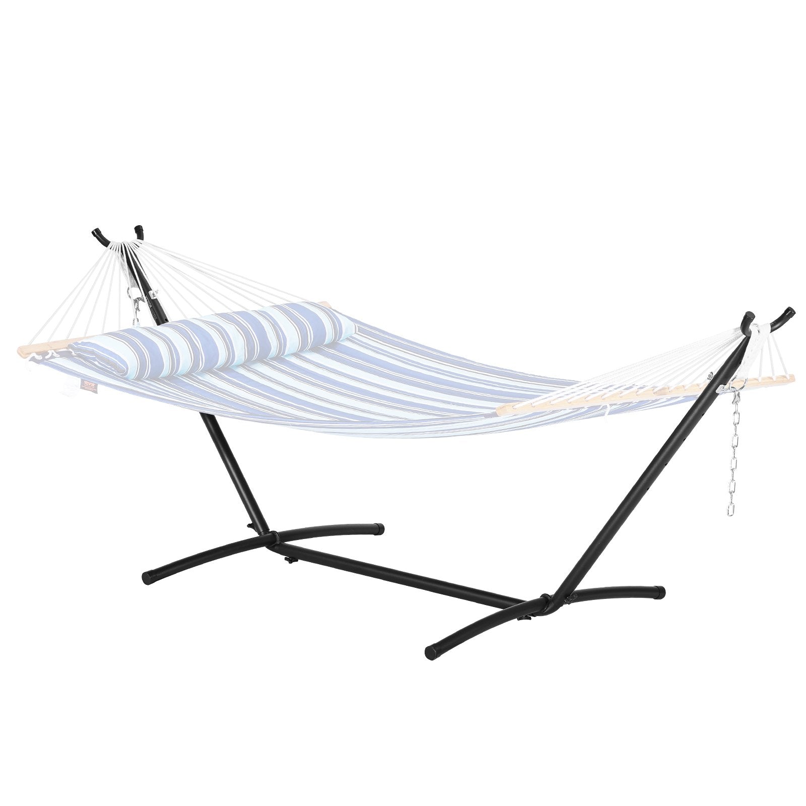 VEVOR Portable Hammock Stand, 450lbs Capacity Steel Hammock Stand for 2 Person 11