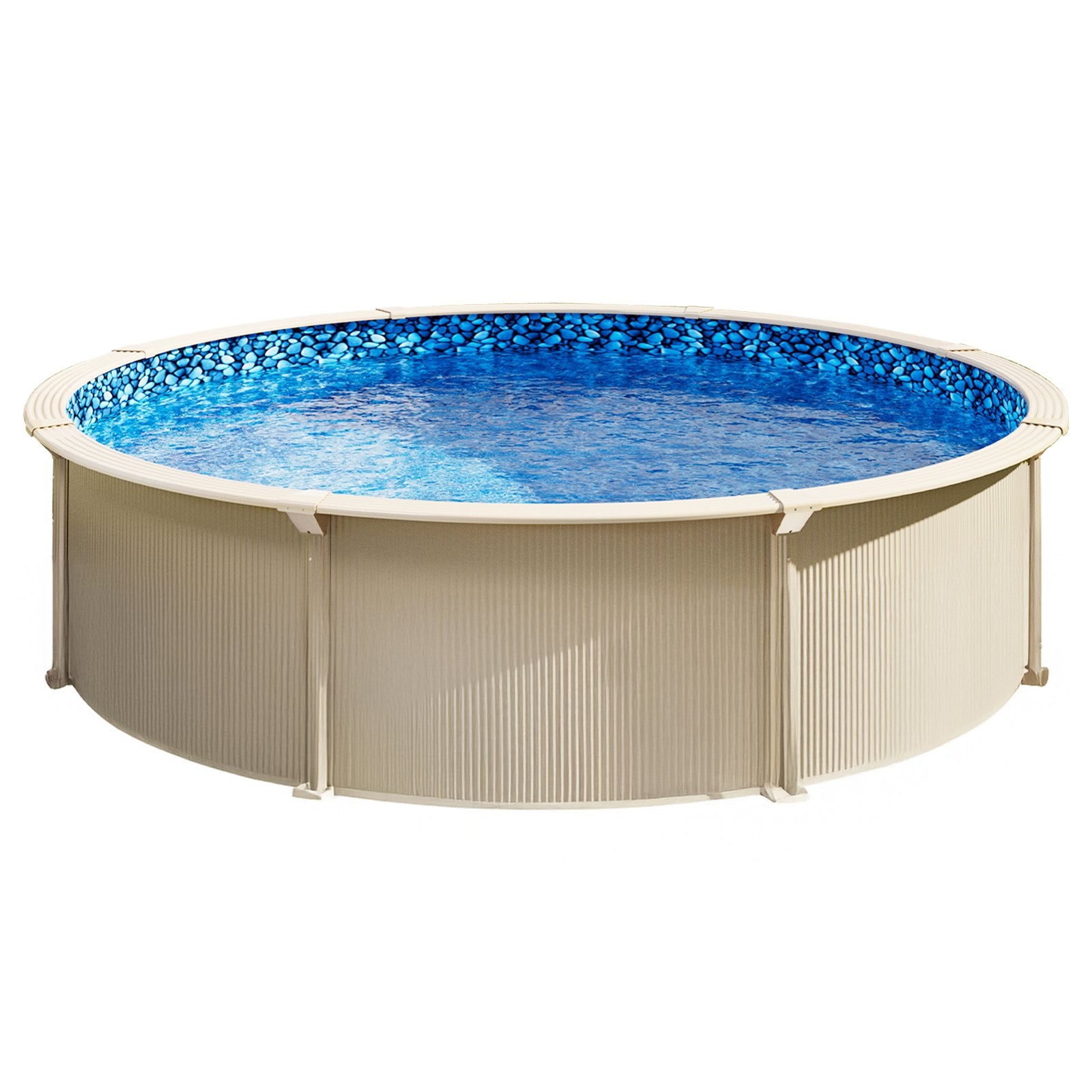 VEVOR Round Pool Liner 24ft Overlap Style Pool Liner 54in Wall Height 11