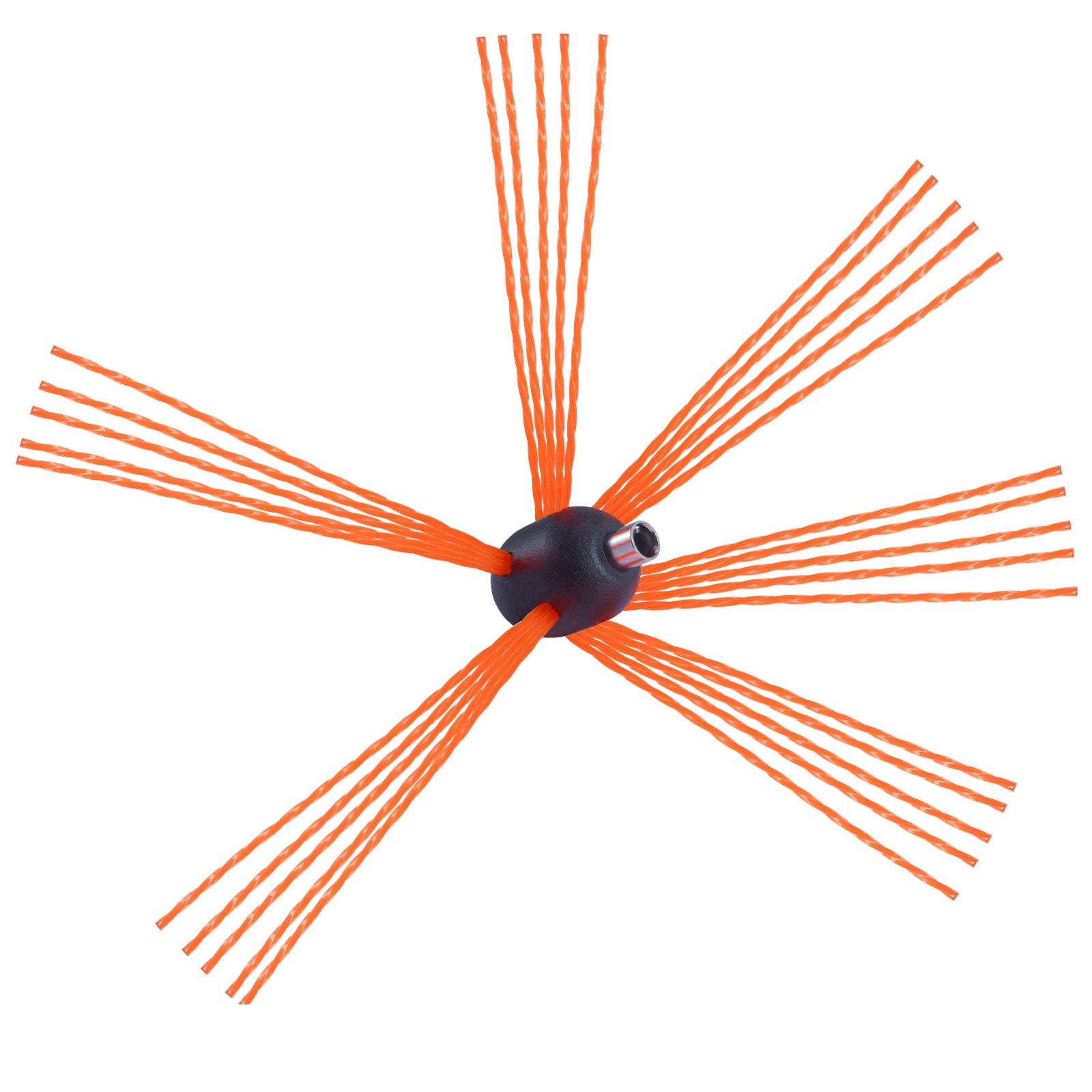 VEVOR 8 m Chimney Sweep Kit, w/ 8Reinforced Nylon Flexible Rods, Ergonomic Chimney Cleaning Brush, 360-Degree Brush Chimney Cleaner, Rich Accessories for Fireplace Flue Home Use Fits most Pipes 10