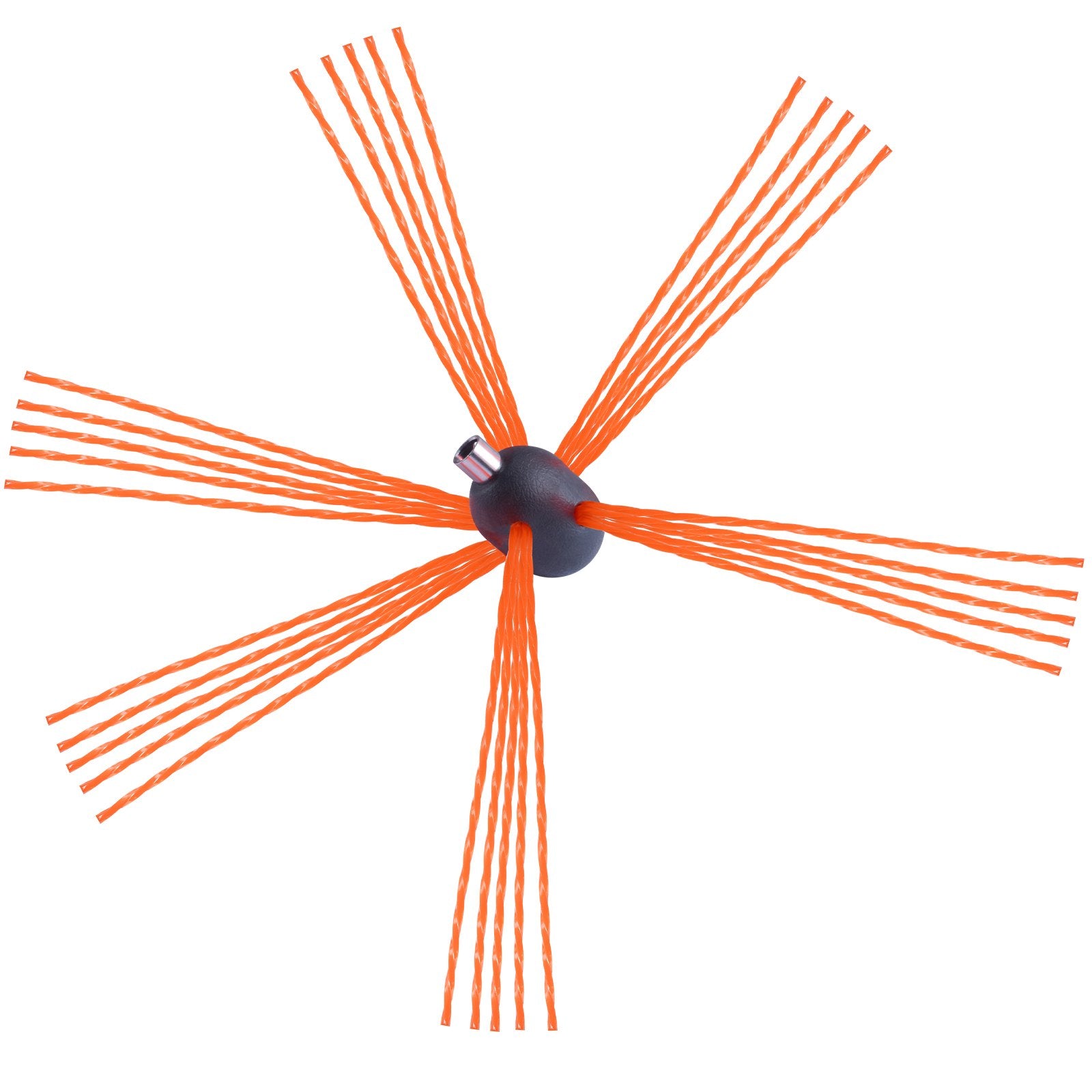 VEVOR 10 m Chimney Sweep Kit, w/ 10 Reinforced Nylon Flexible Rods, Ergonomic Chimney Cleaning Brush, 360-Degree Brush Chimney Cleaner, Rich Accessories for Fireplace Flue Home Use Fits most Pipes 9