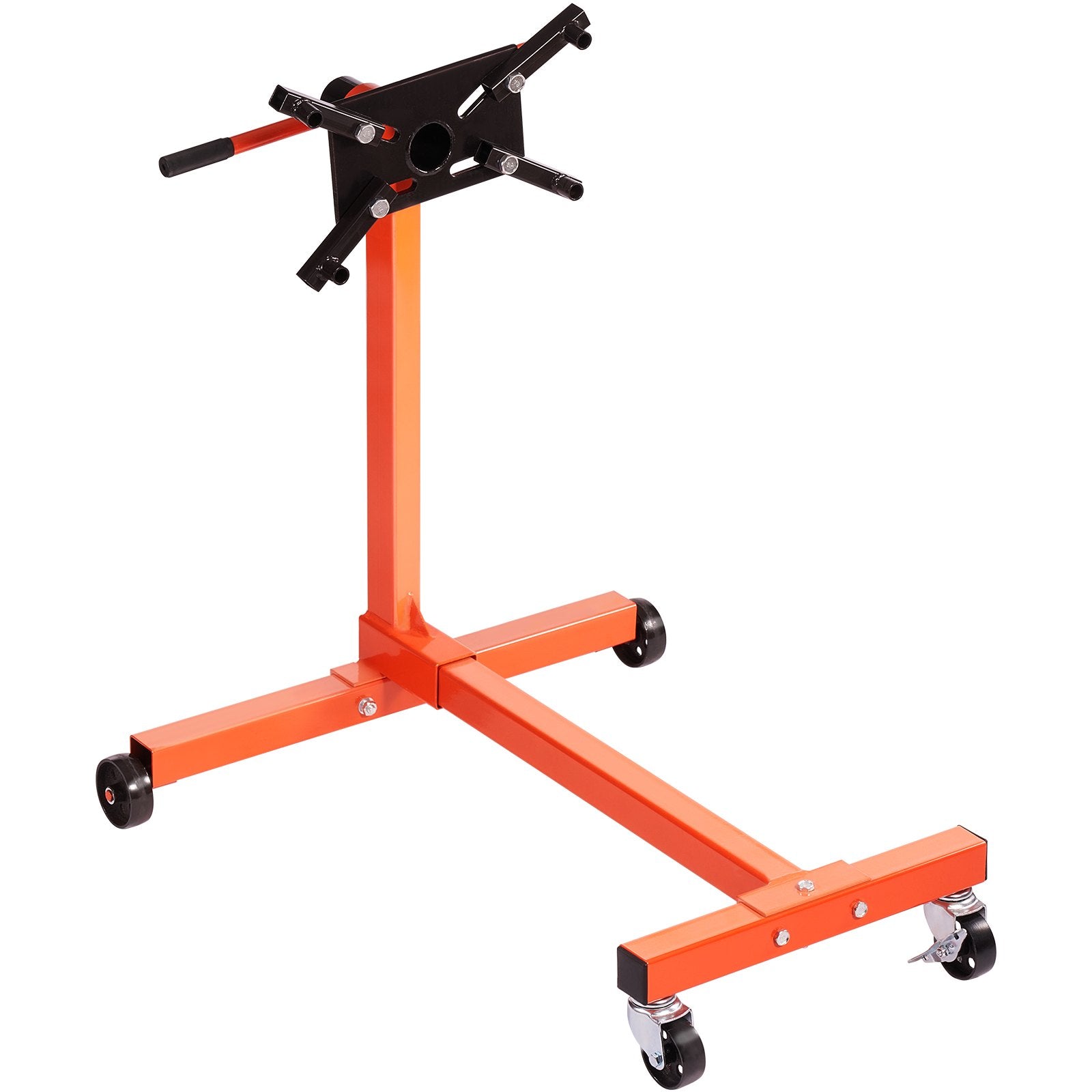VEVOR Engine Stand 750LBS Motor Hoist Dolly 360 Degree Adjustable Mounting Head 9